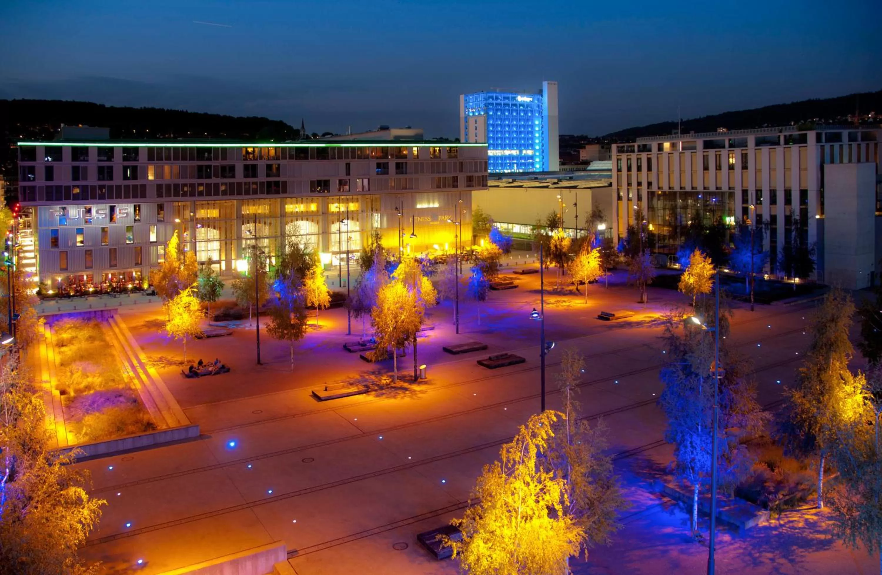 Bird's eye view in Novotel Zurich City West
