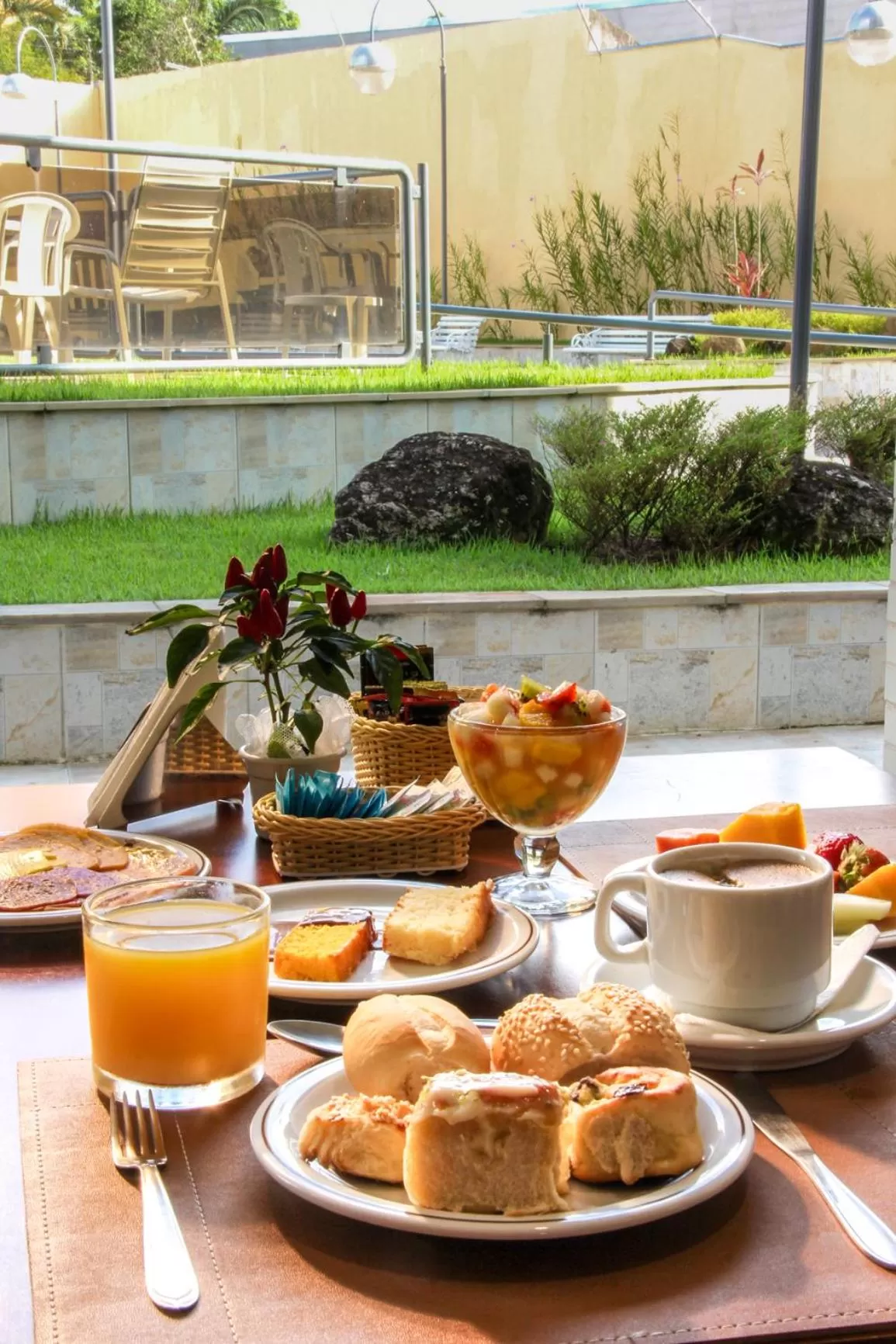 Food close-up in Hotel Ema Palace