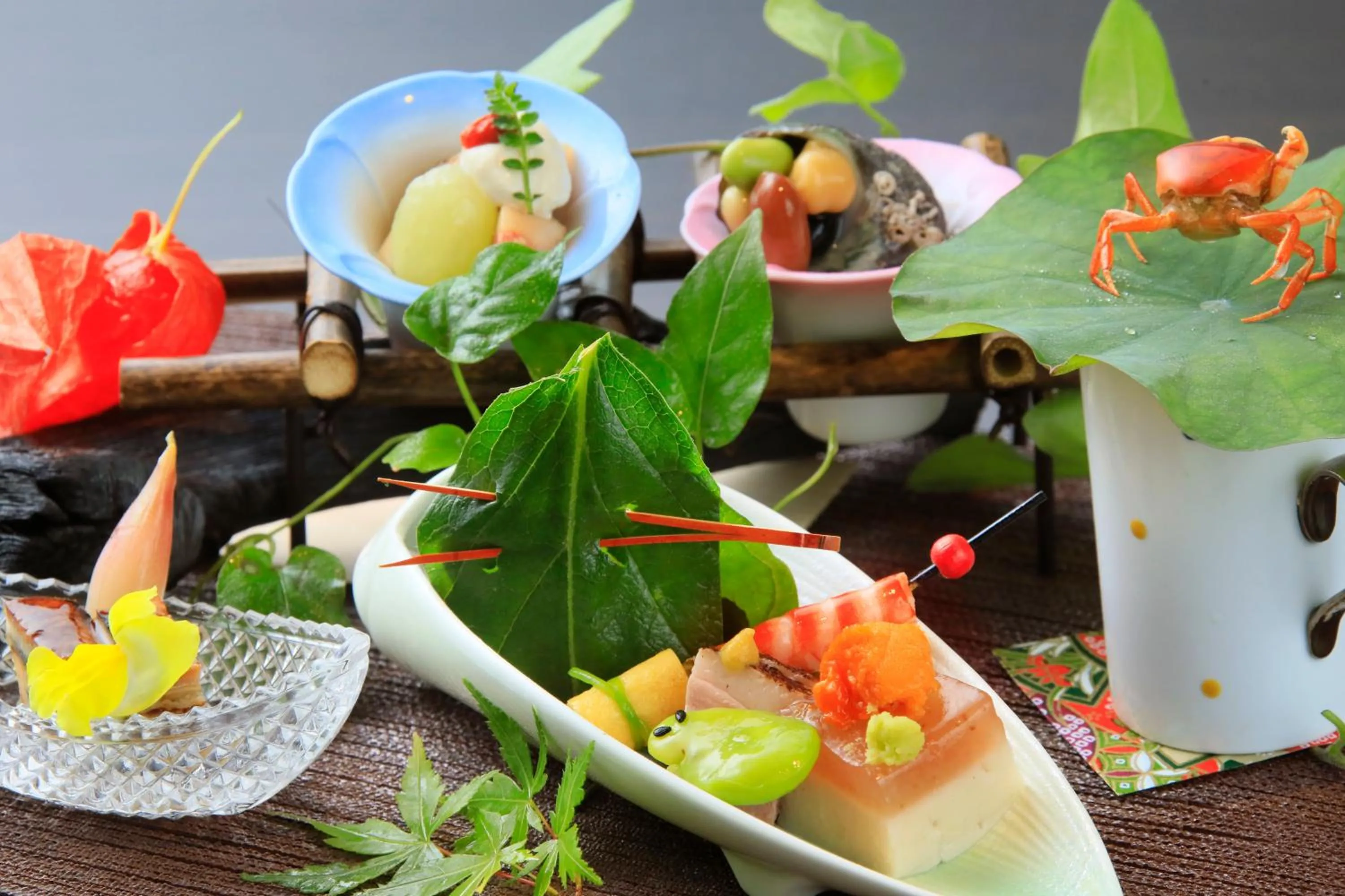 Food and drinks in Fuji Onsenji Yumedono