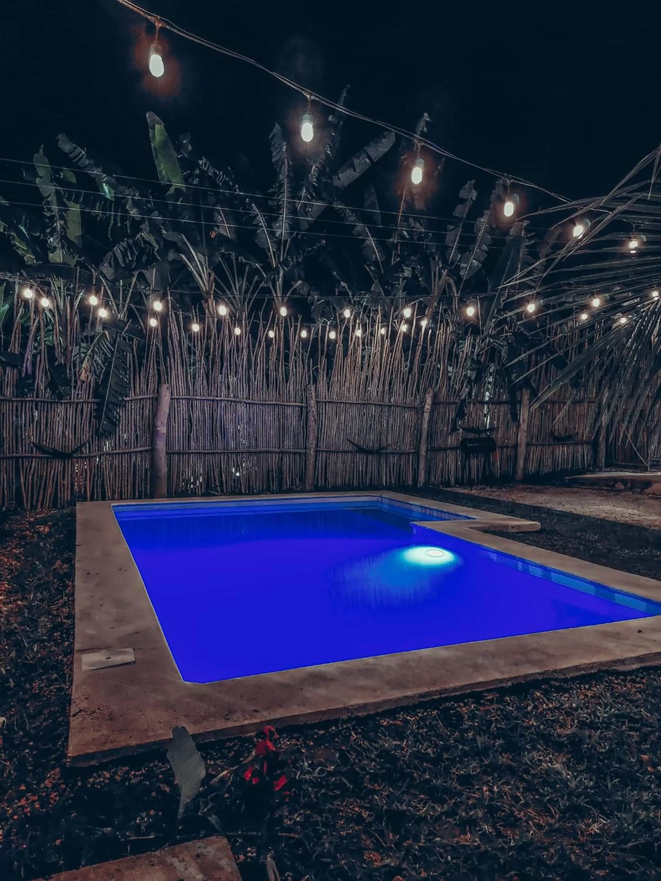 Swimming pool in Hotel Xa´an Bacalar