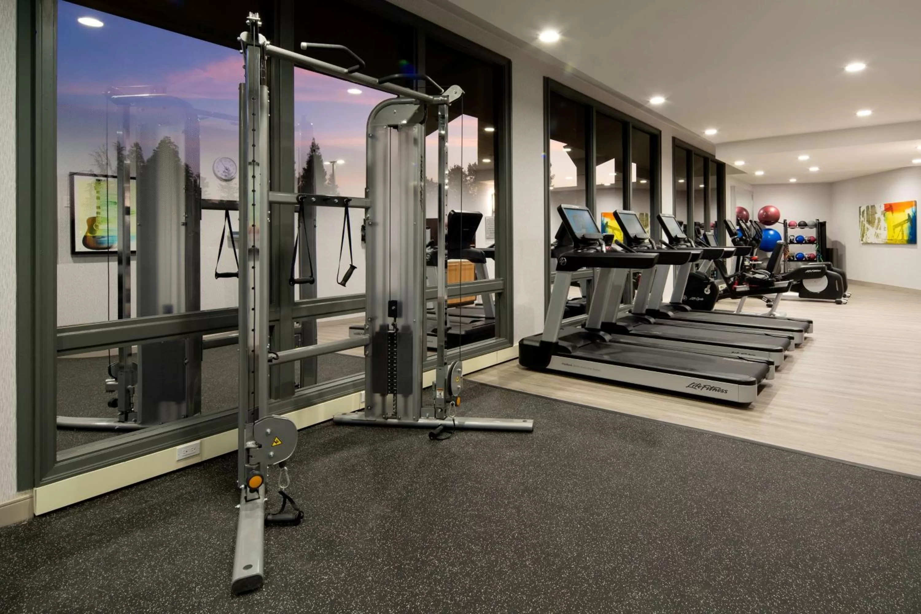 Fitness centre/facilities in DoubleTree by Hilton Bakersfield