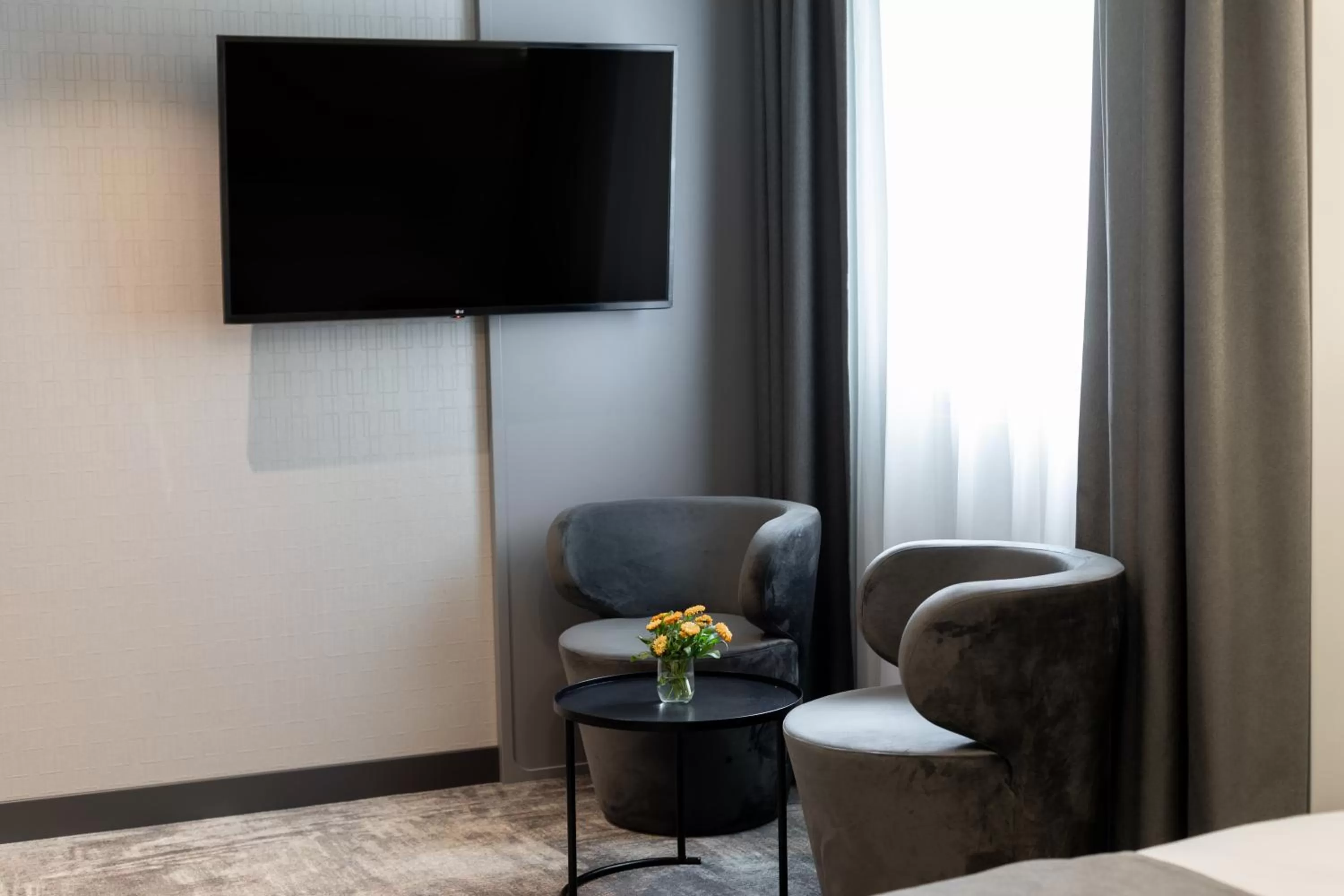 Communal lounge/ TV room in Art Boutique