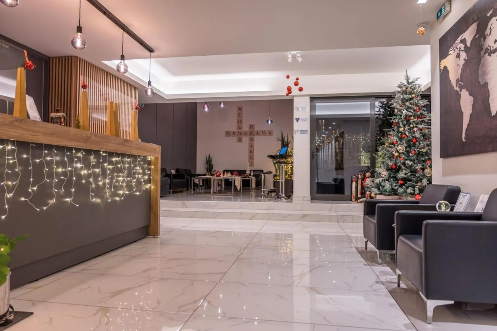 Lobby or reception in Athens Panorama Project