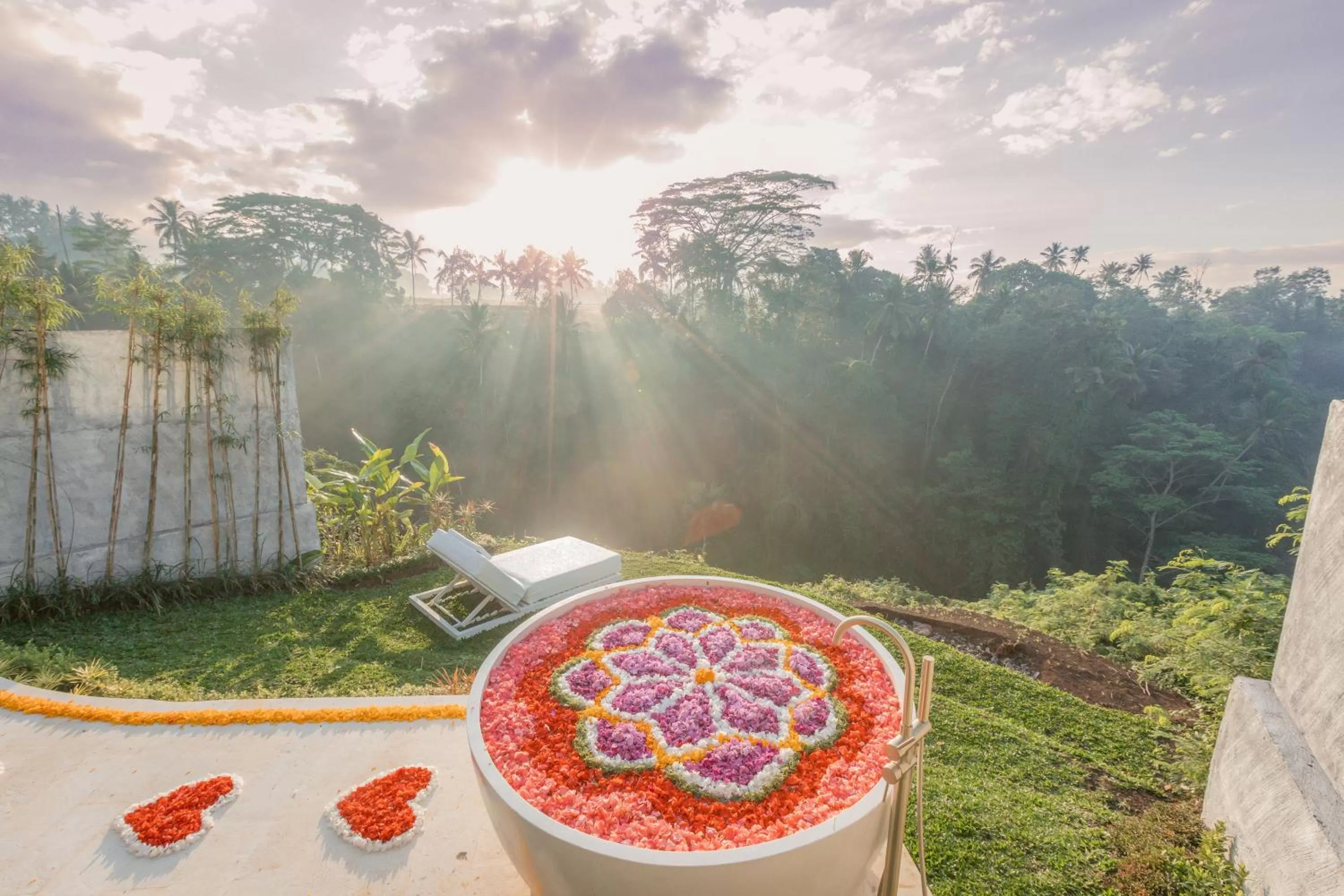 Natural landscape in Villa Cella Bella Ubud