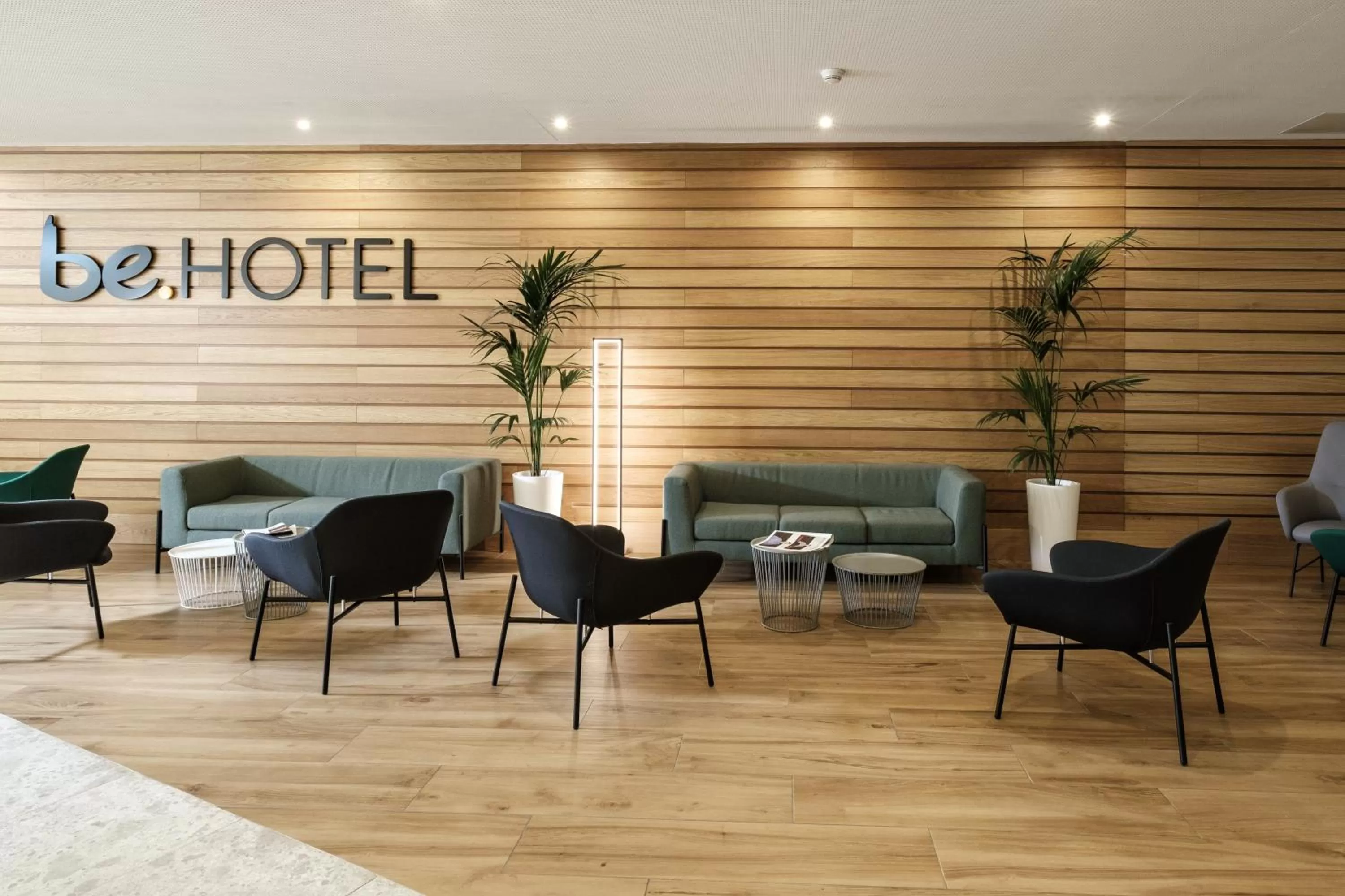 Lobby or reception in be.HOTEL