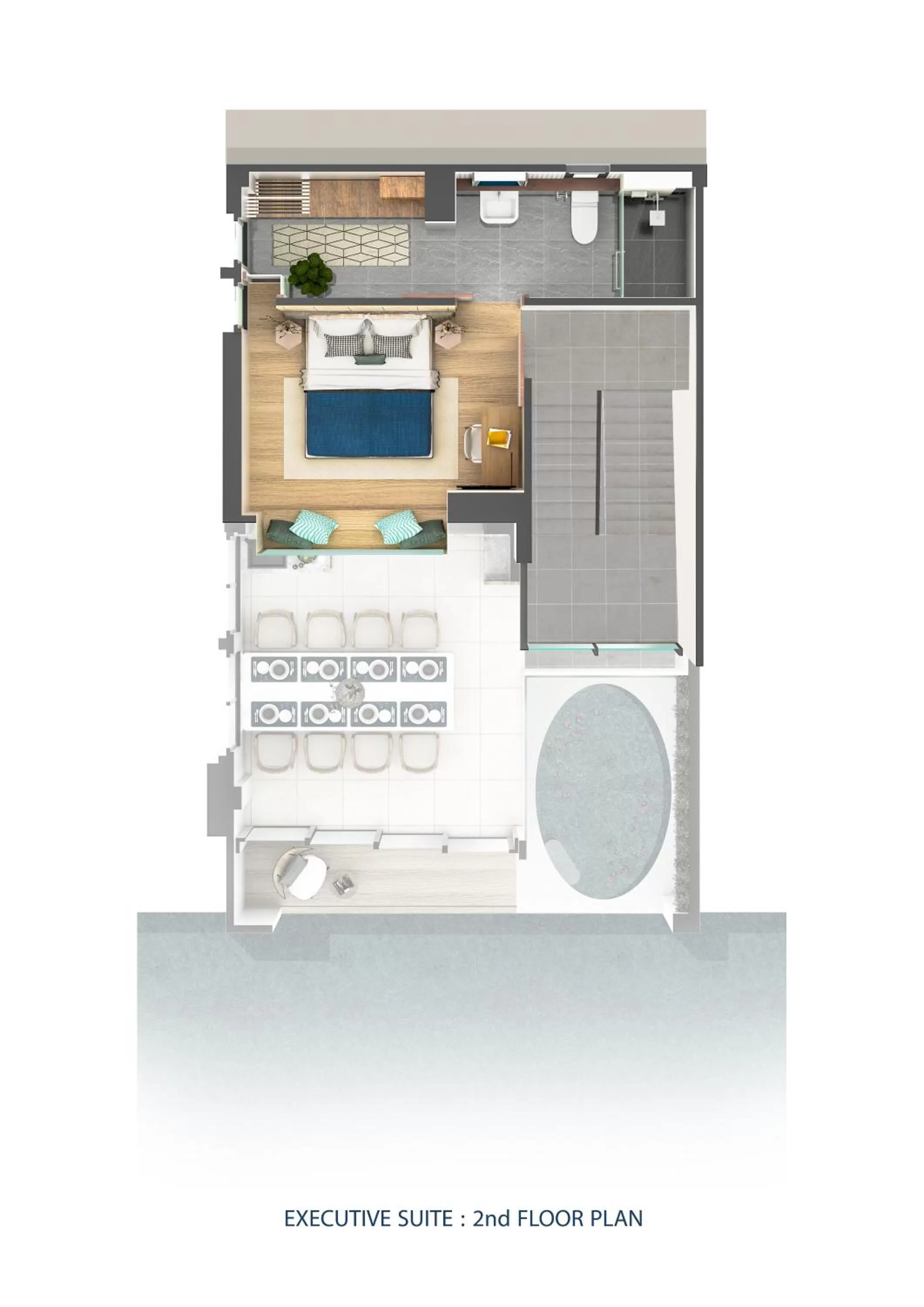 Floor plan in SHAN Villas Sukhumvit