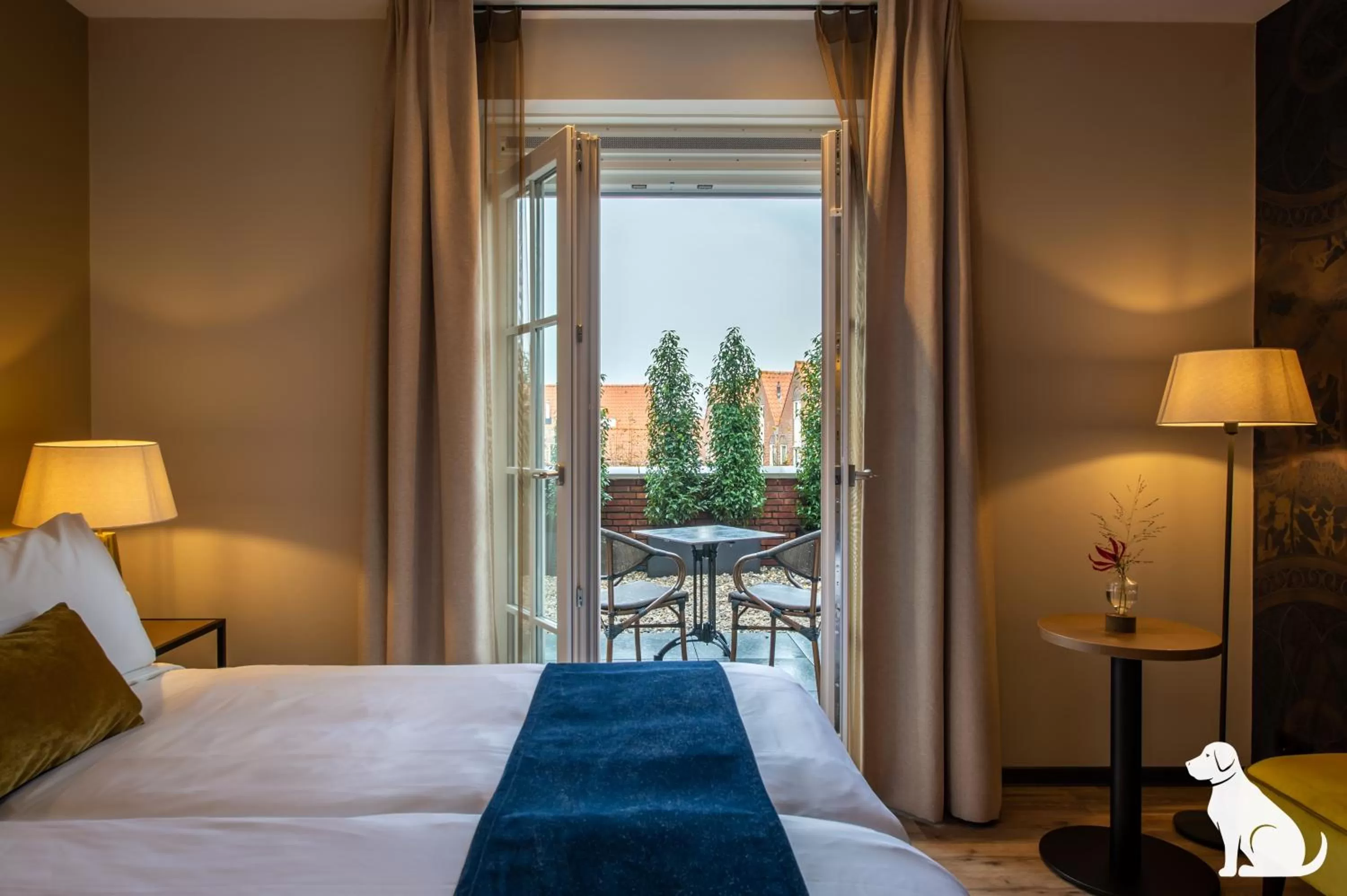 Deluxe Twin Room in Mondragon