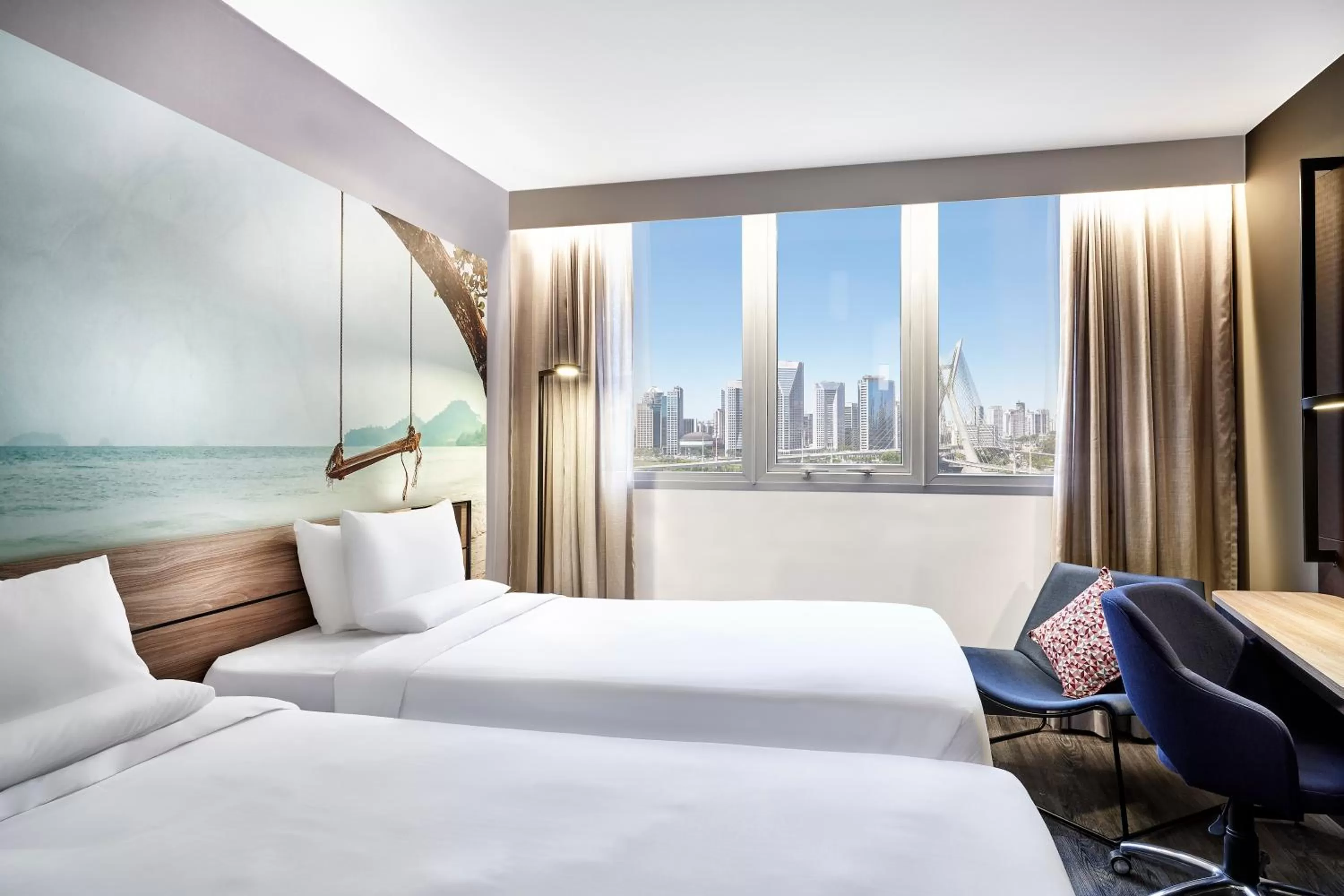 Bed in Novotel Sao Paulo Morumbi