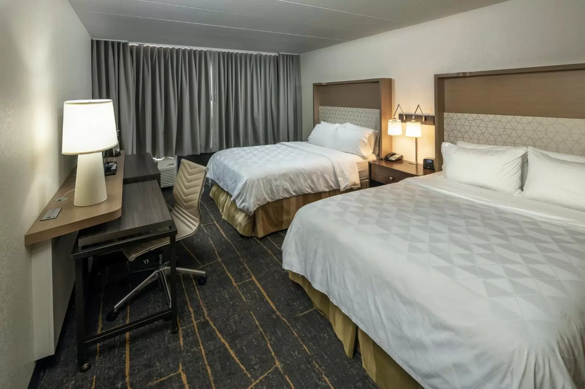 Standard Queen Room with Two Queen Beds and Pool View in Holiday Inn Detroit Lakes by IHG Standard Queen Room with Two Queen Beds and Pool View in Holiday Inn Detroit Lakes by IHG