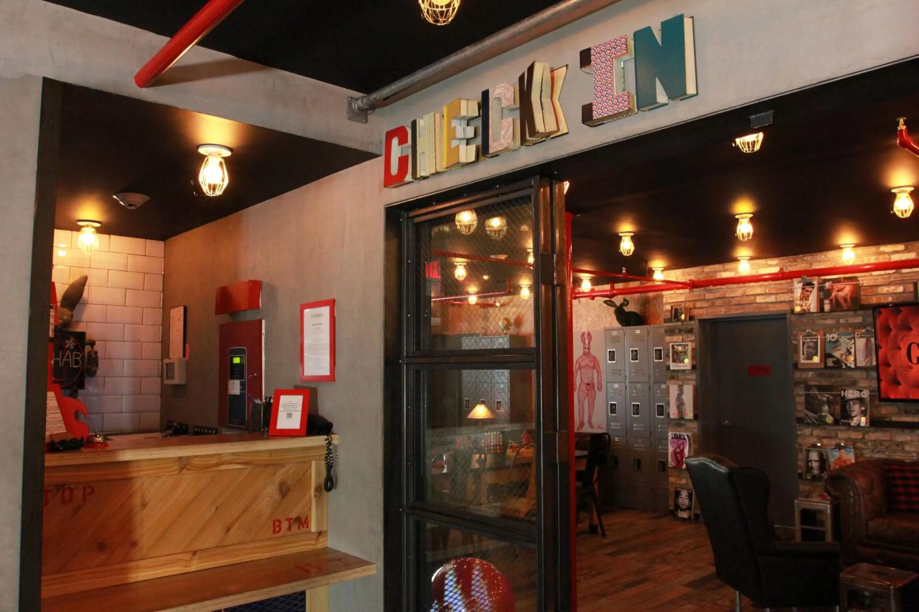 Lobby or reception in Hotel Gaythering - Gay Hotel - All Adults Welcome