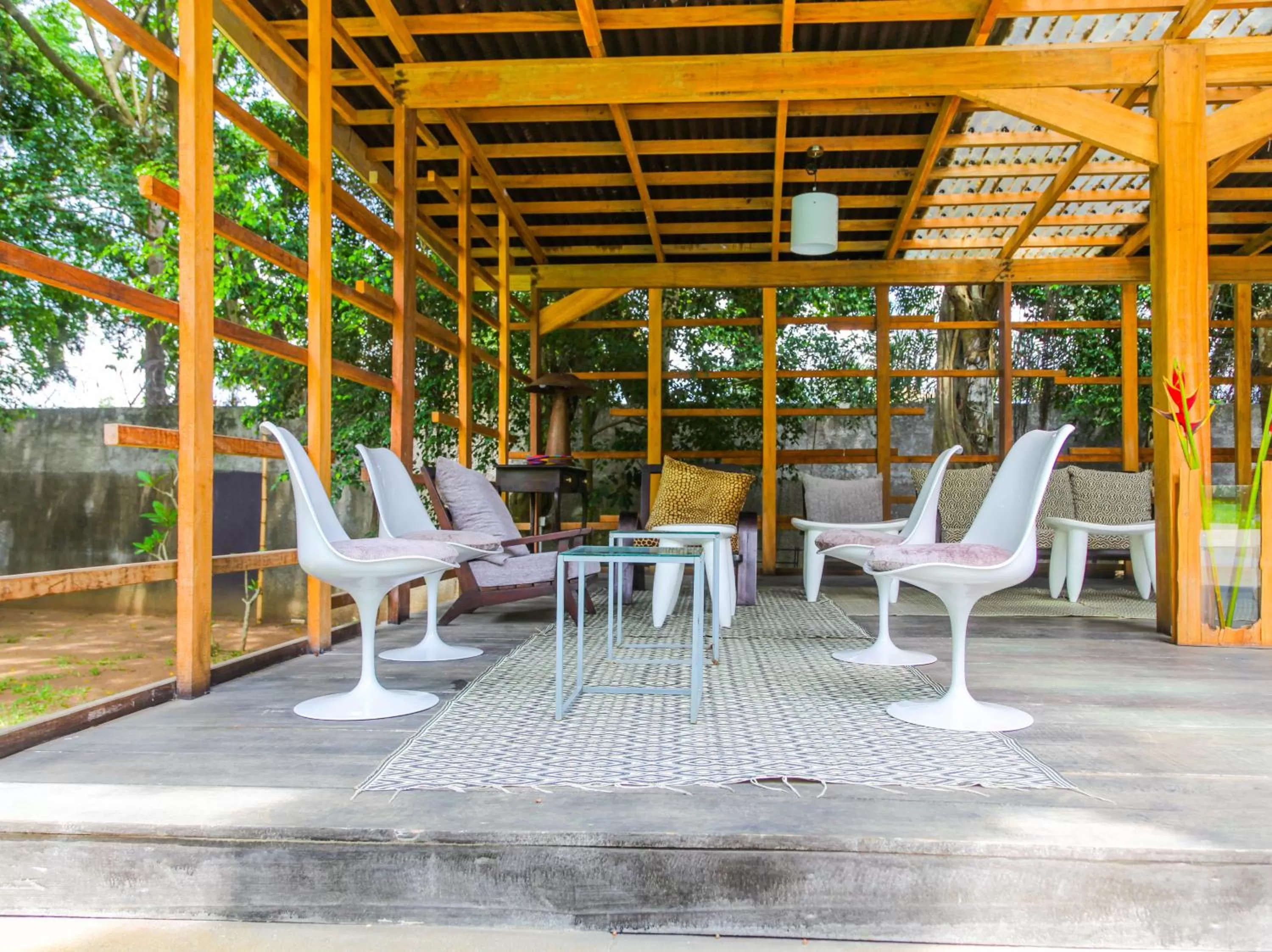Seating area in Boutique Hotel Particulier