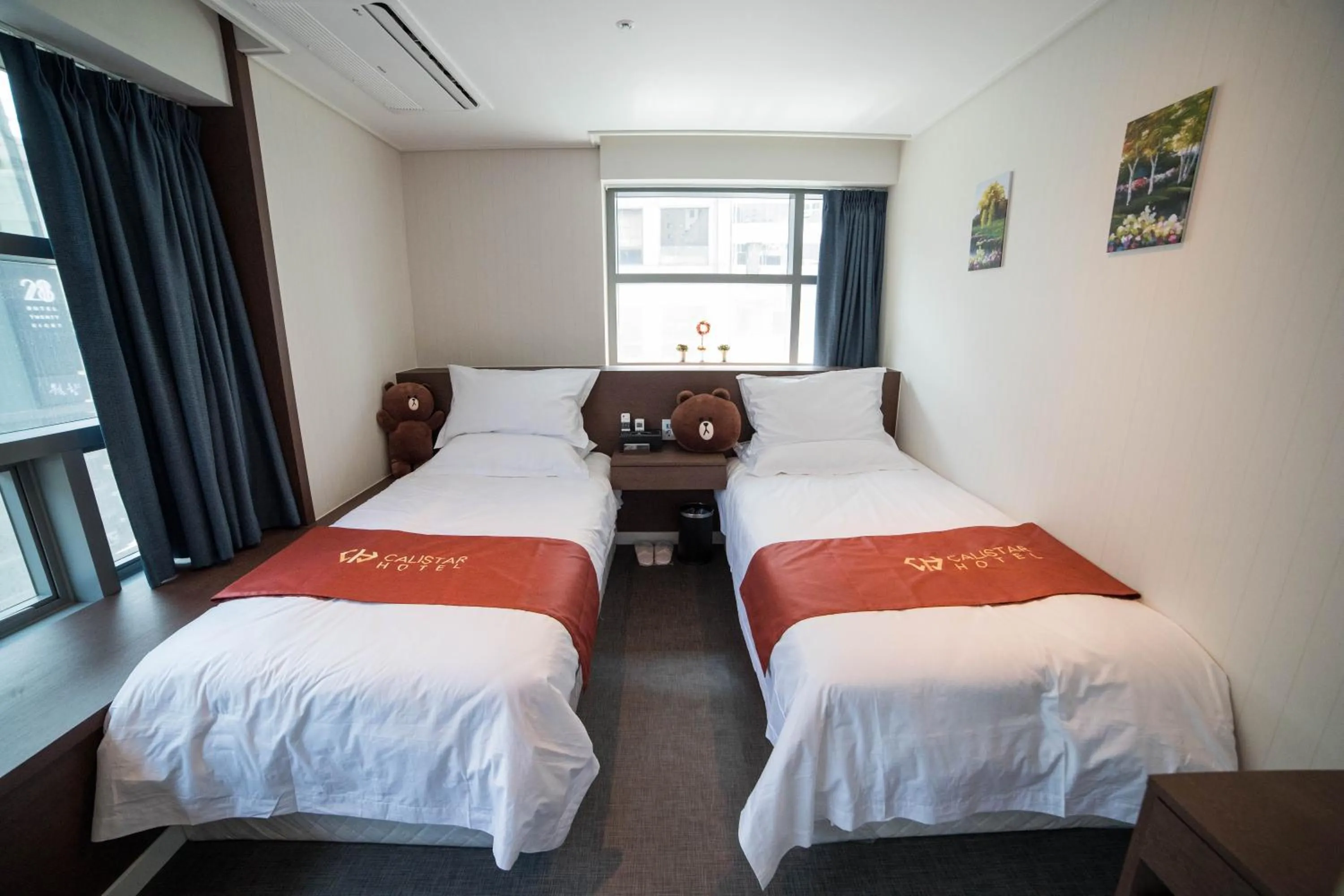 Bed in Calistar Hotel