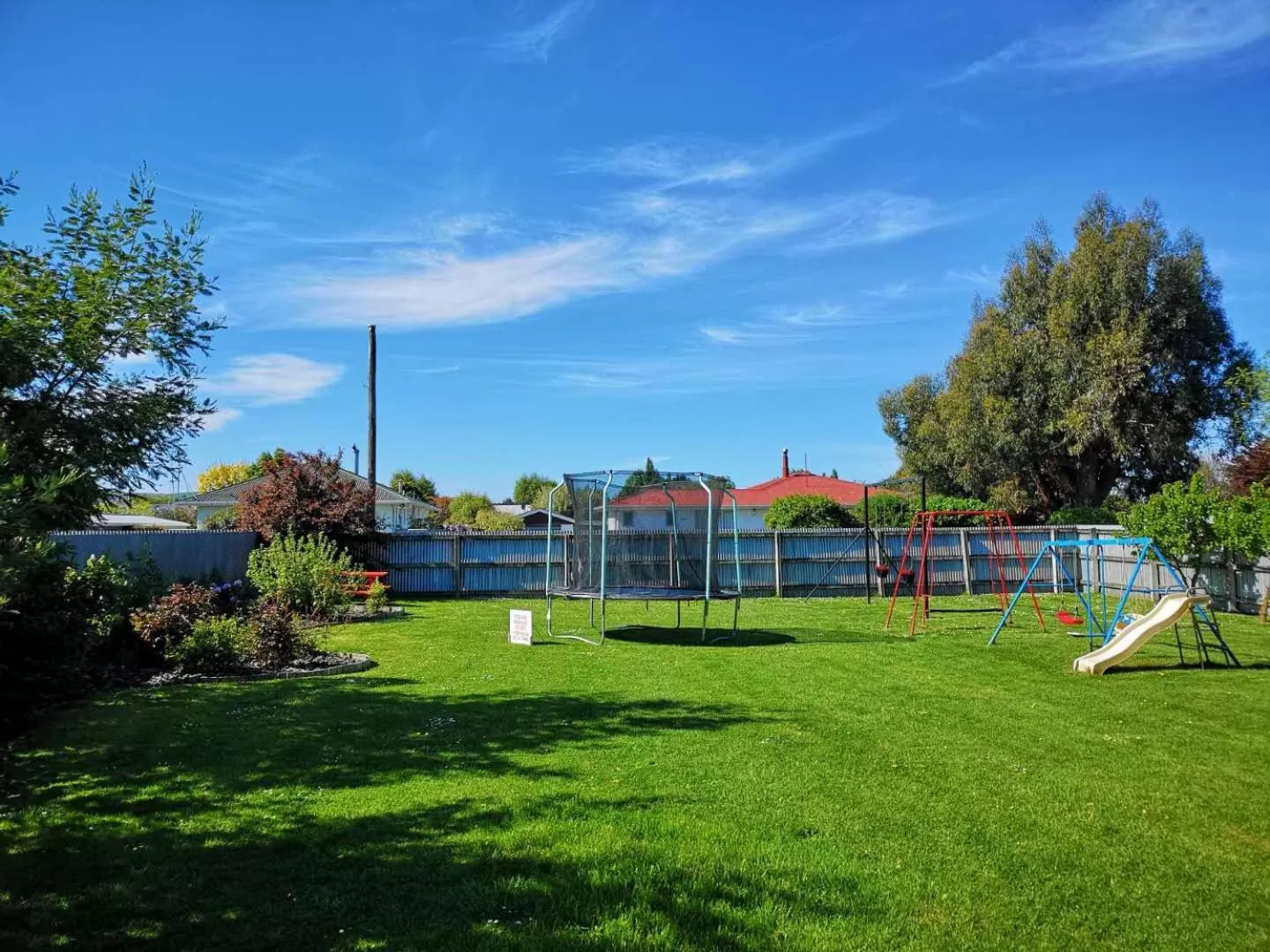 Children play ground in Colonial Lodge Motel