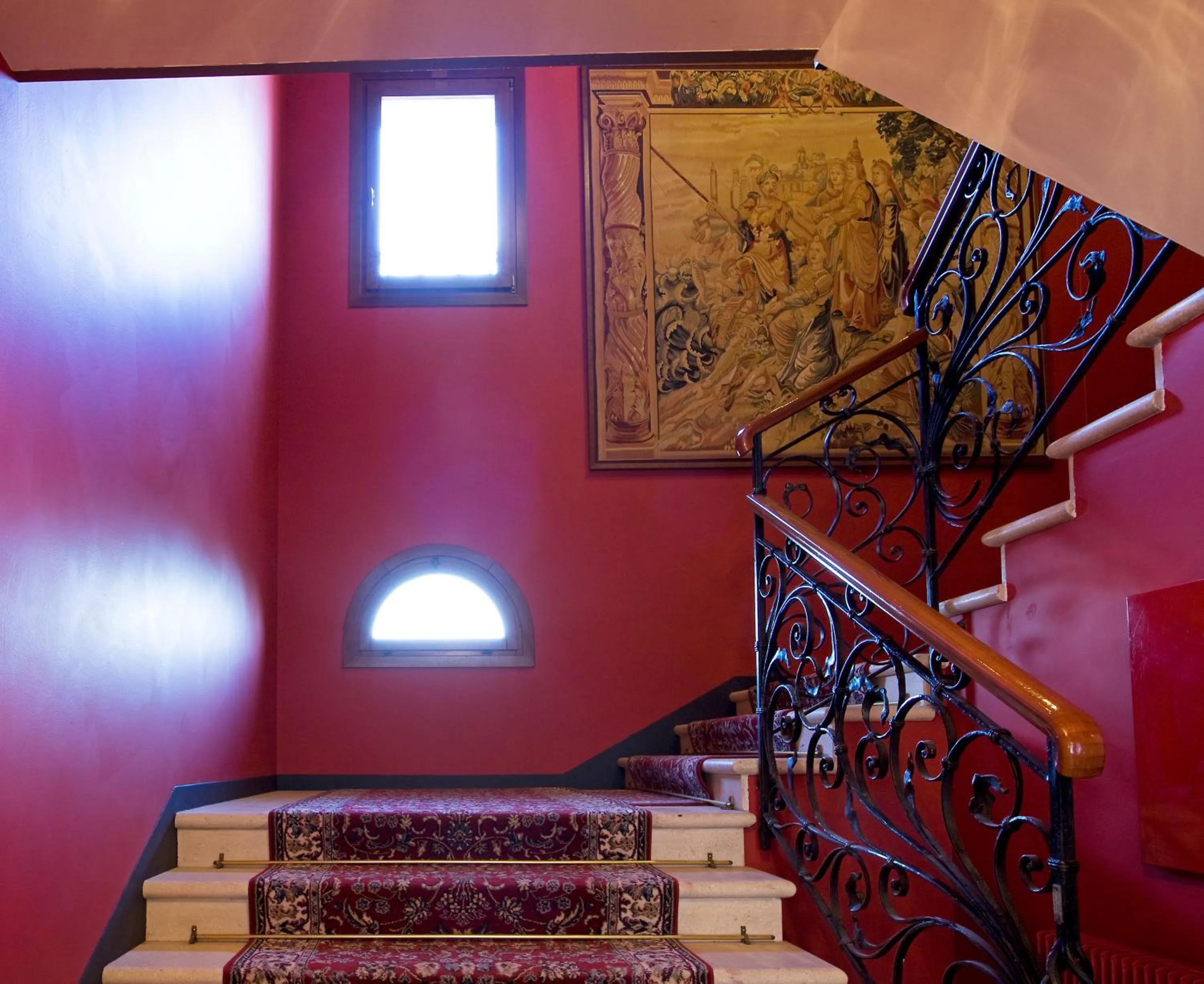 Decorative detail in Hotel Villa Braida