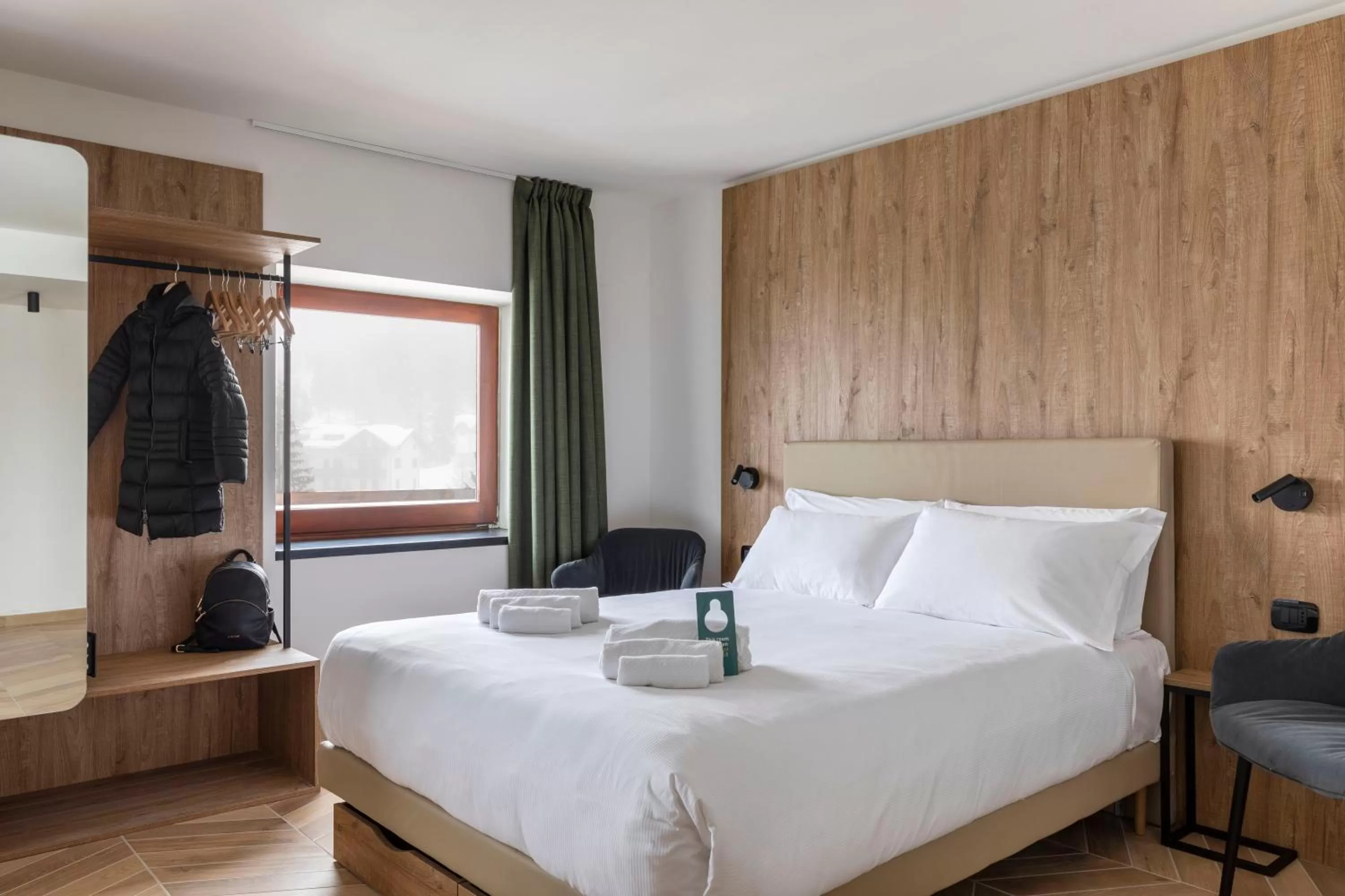 Double Room with Mountain View in B&B Hotel Passo Tre Croci Cortina