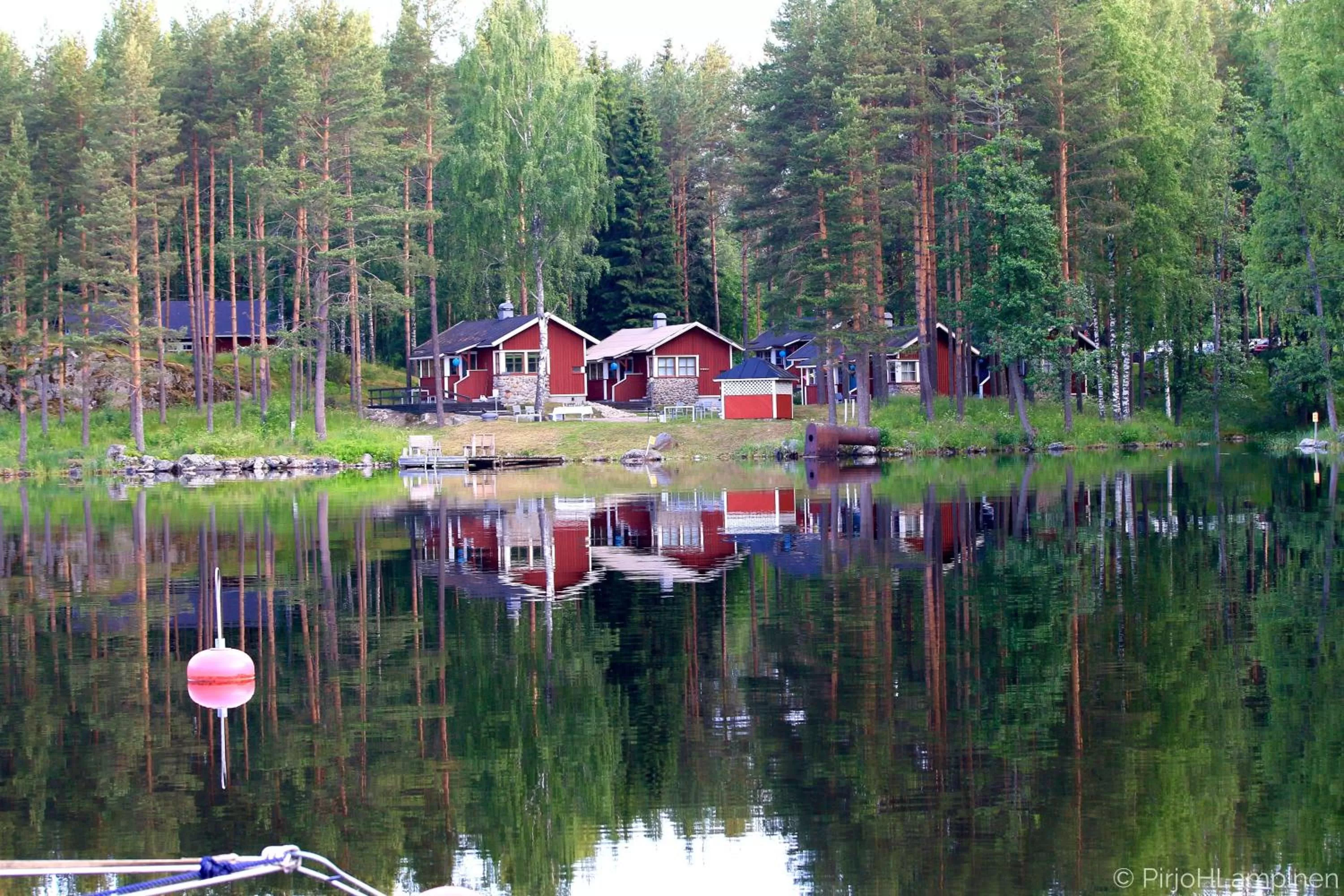 Natural landscape in Sahanlahti Resort