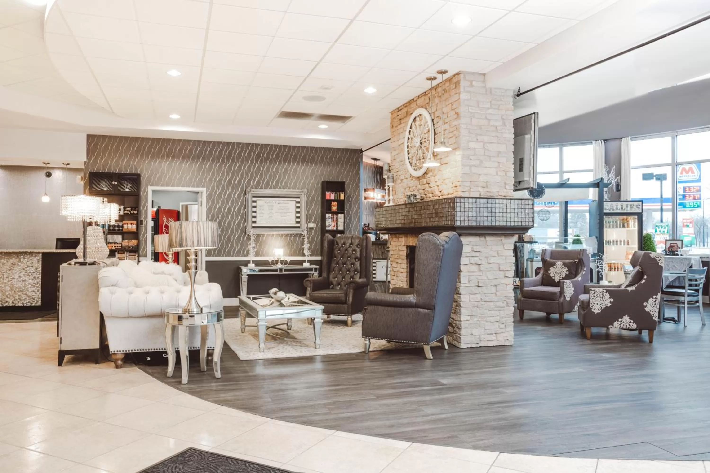 Lobby or reception in The Inn On Sheridan