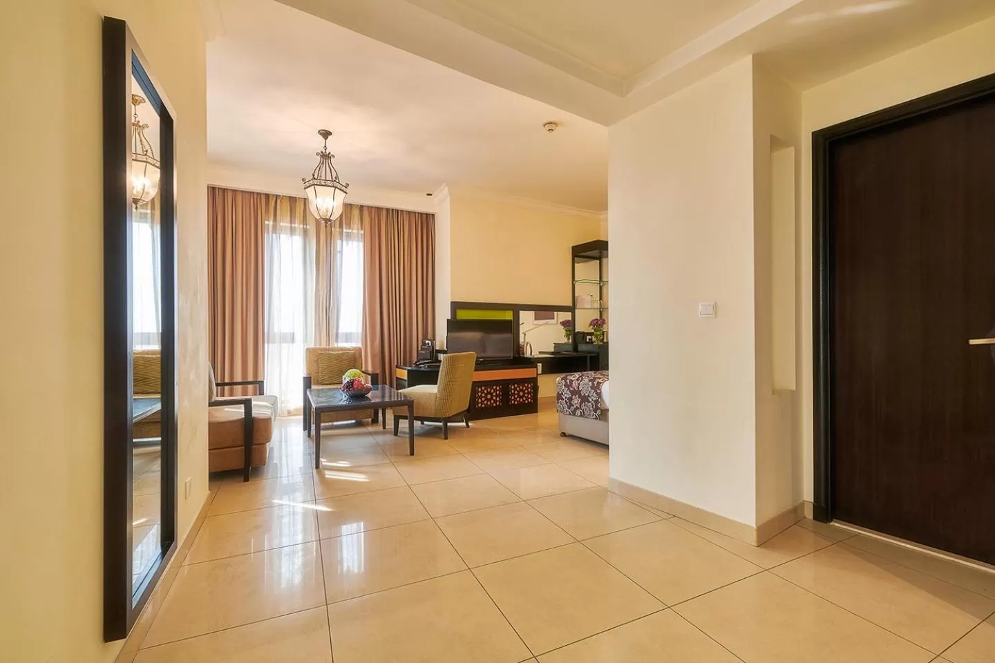 Living room in Bahi Ajman Palace Hotel