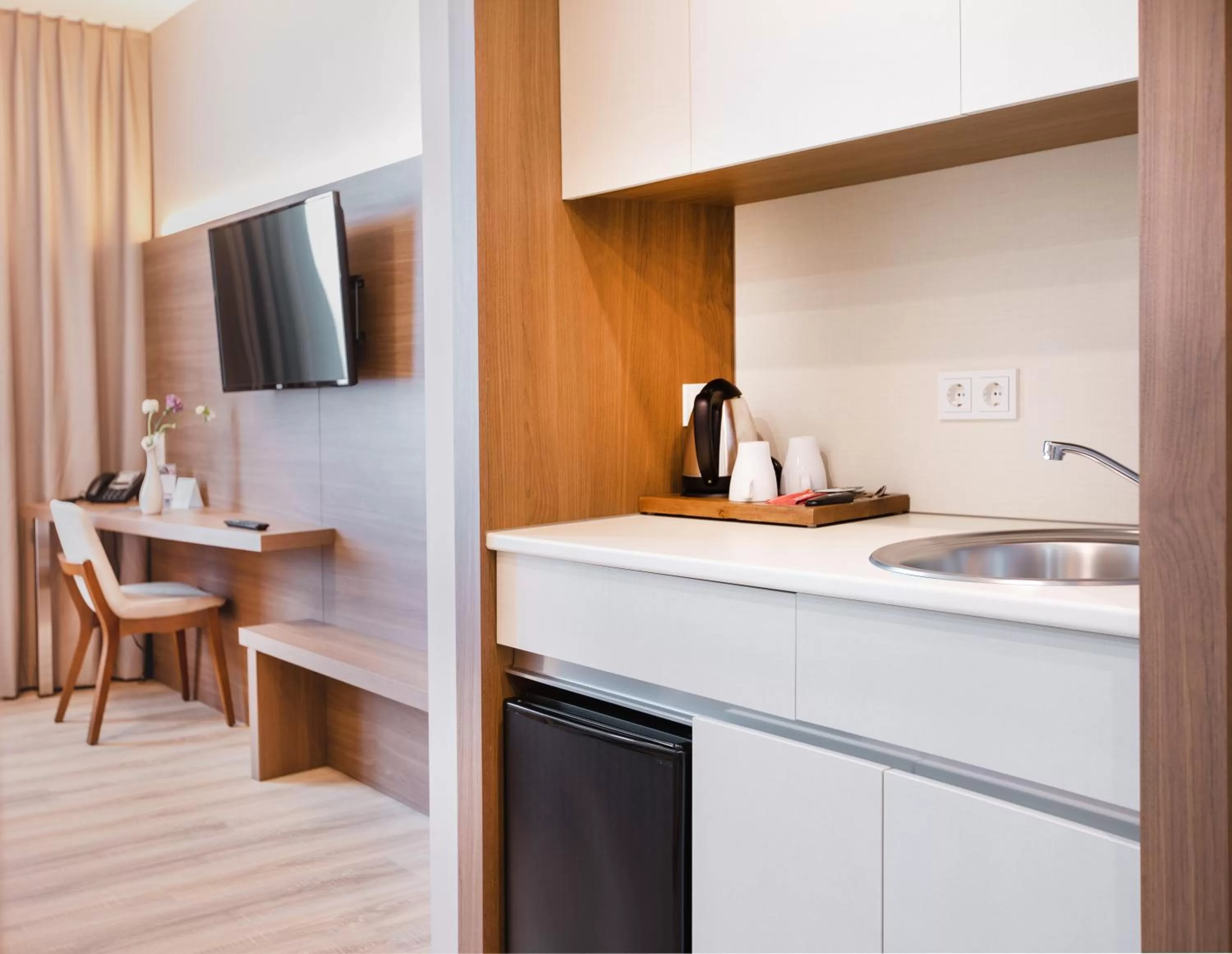 Coffee/tea facilities in Ocak Aparthotel