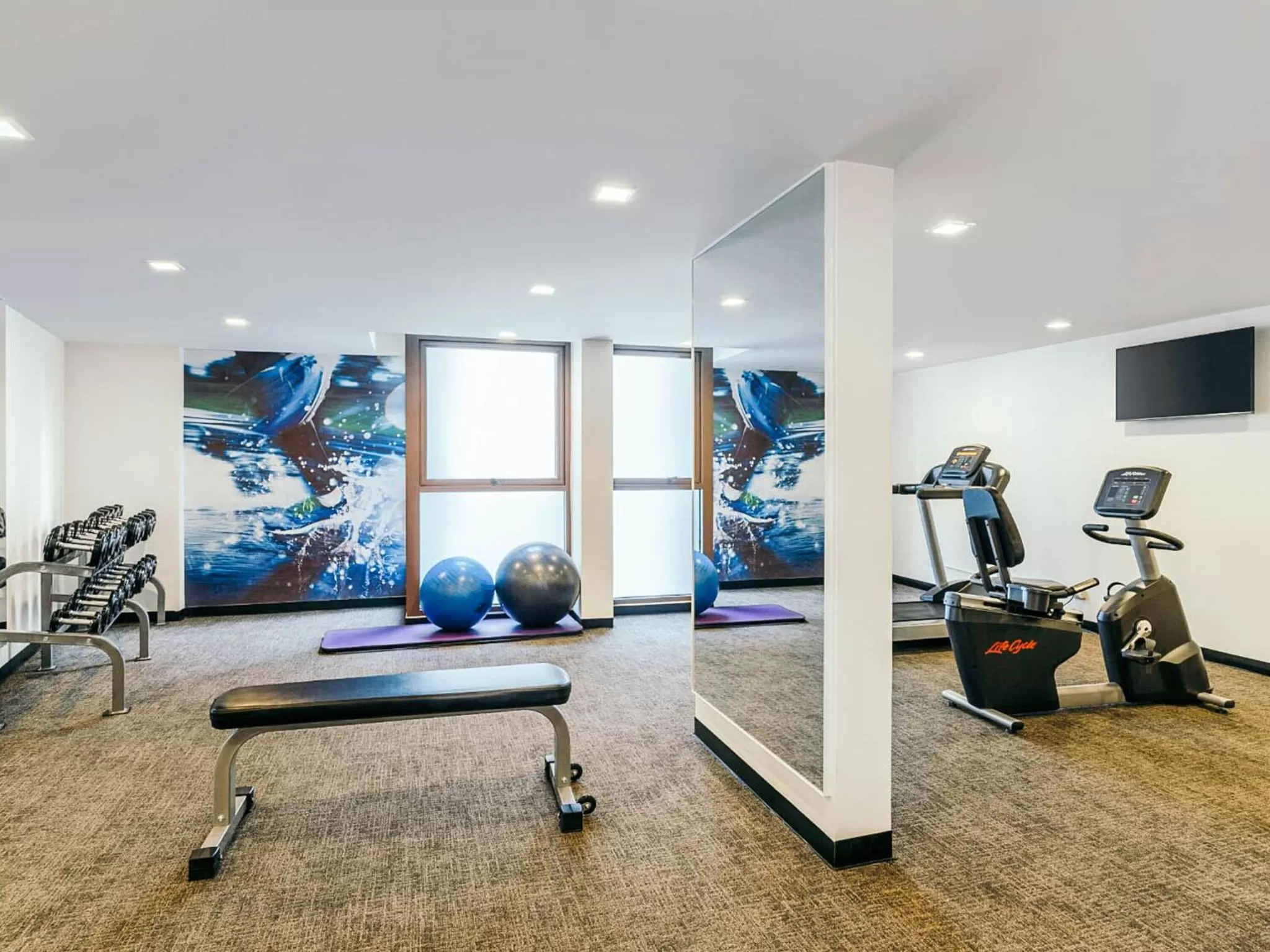 Fitness centre/facilities in Travelodge Pattaya