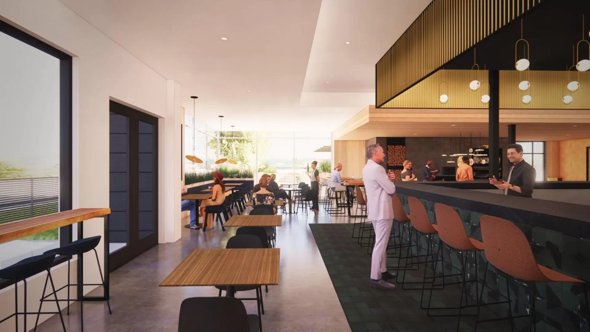 Lounge or bar in Cambria Hotel Austin Airport