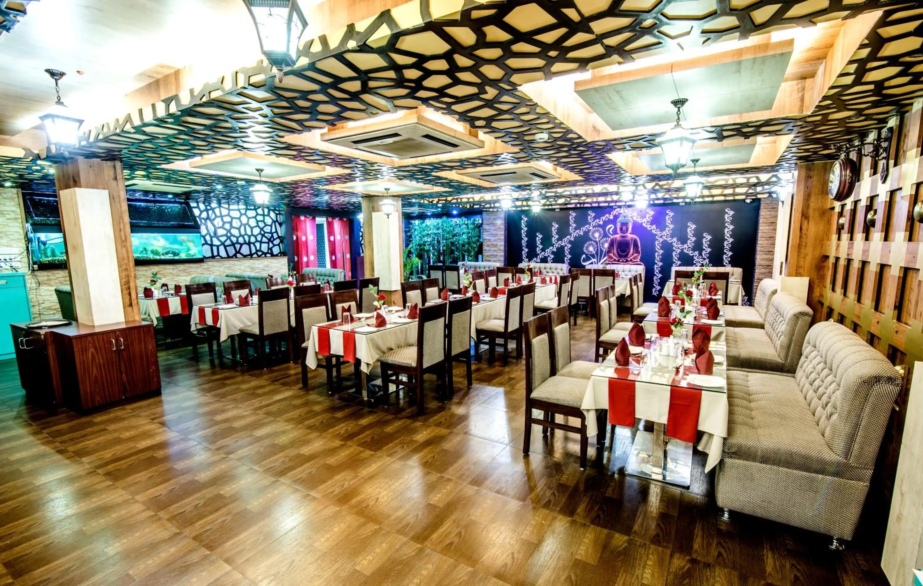 Restaurant/places to eat in HOTEL AVN GRAND