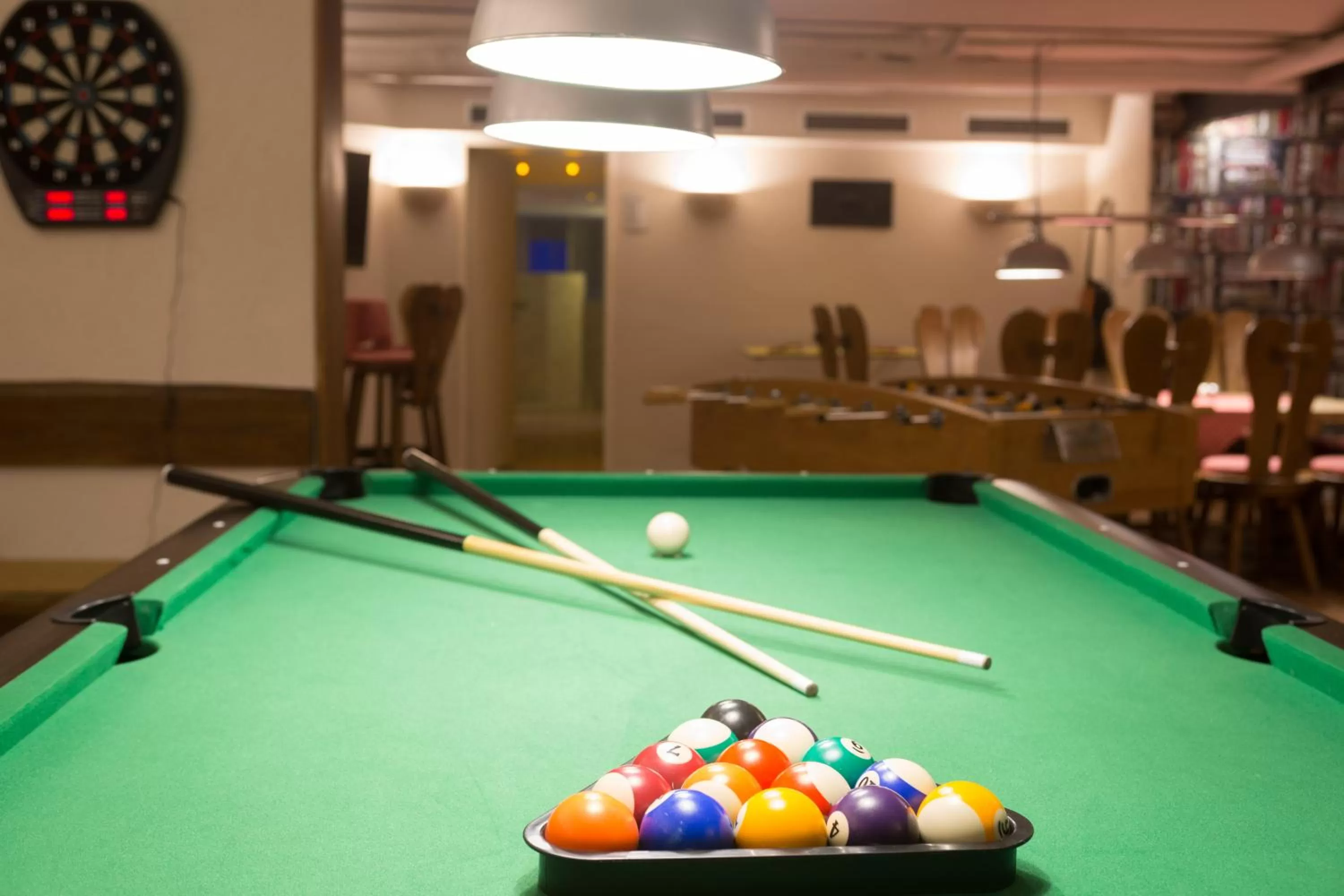 Billiard in Parkhotel Bilm im Glück am Stadtrand Hannovers