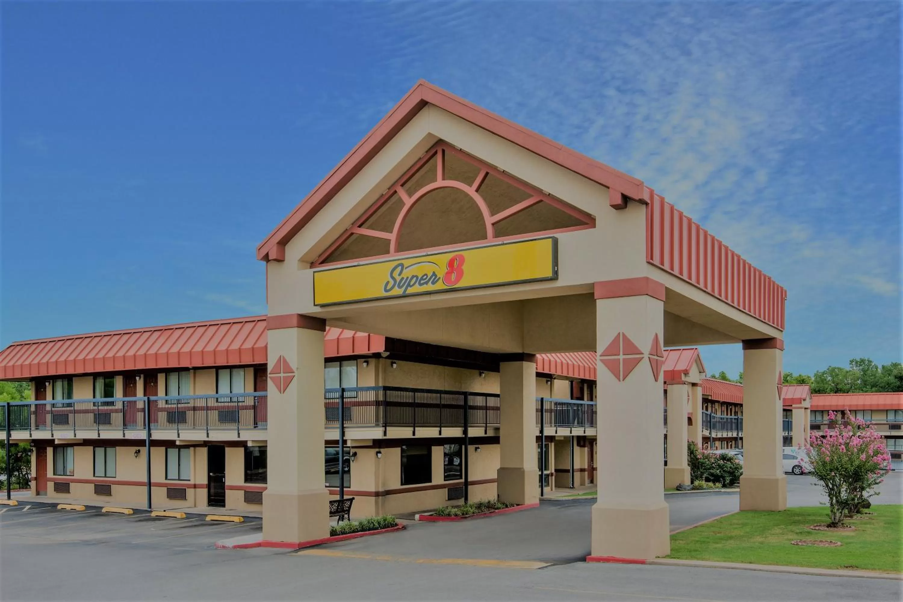 Property building in Super 8 by Wyndham Tulsa - Route 66
