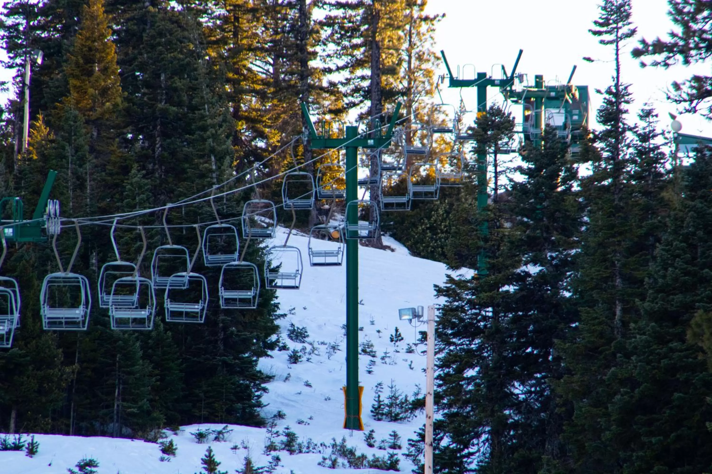 Winter in Cooper Spur Mountain Resort