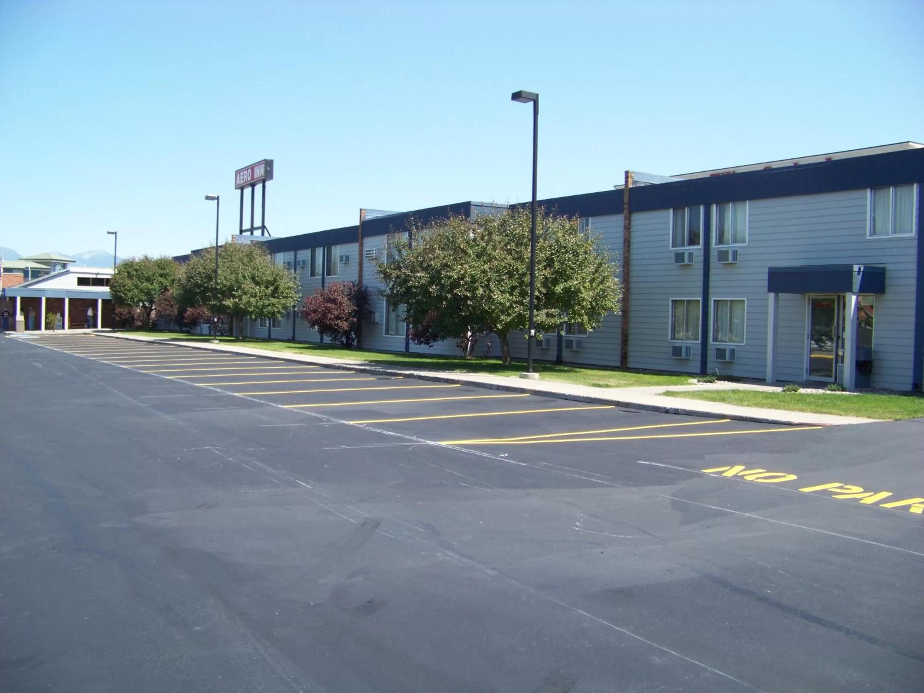 Facade/entrance in Aero Inn