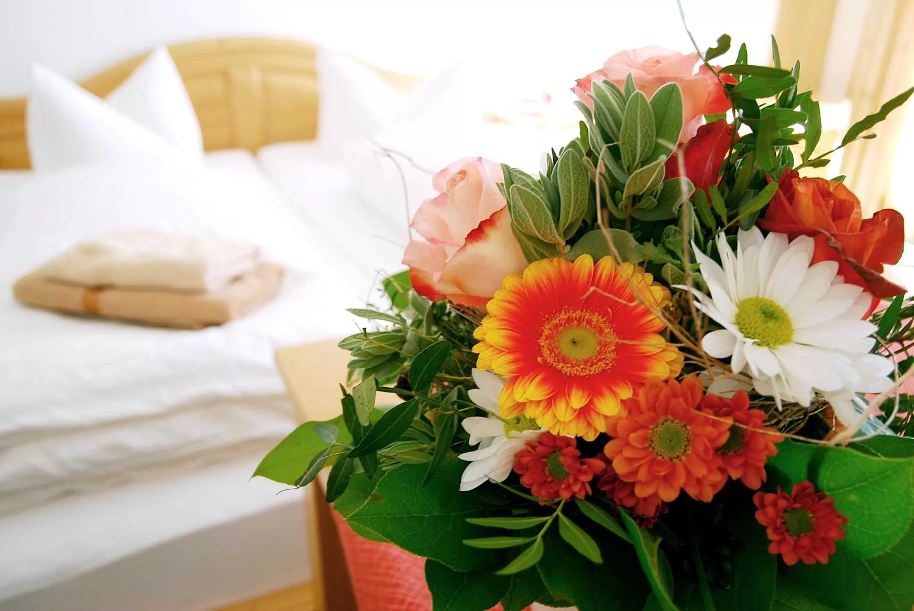 Shower, Bed in Boutique Hotel Angerer