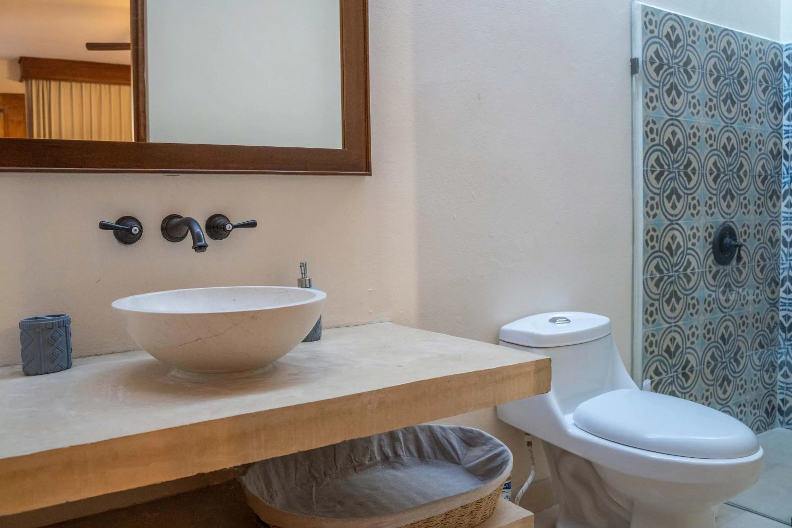 Bathroom in Hotel & Hostal Boutique Casa Garza