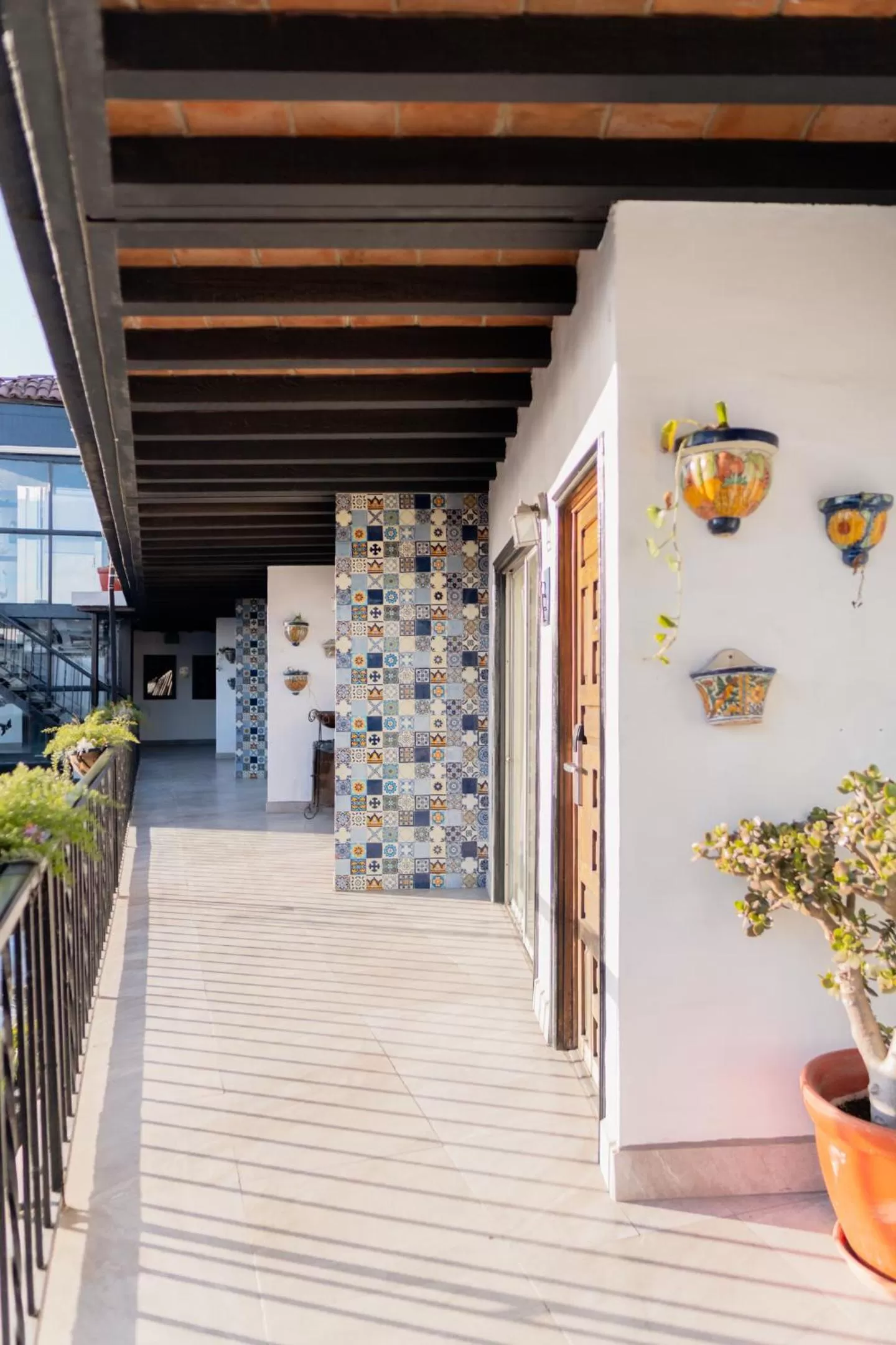 Property building in Hotel Posada El Rey Sol
