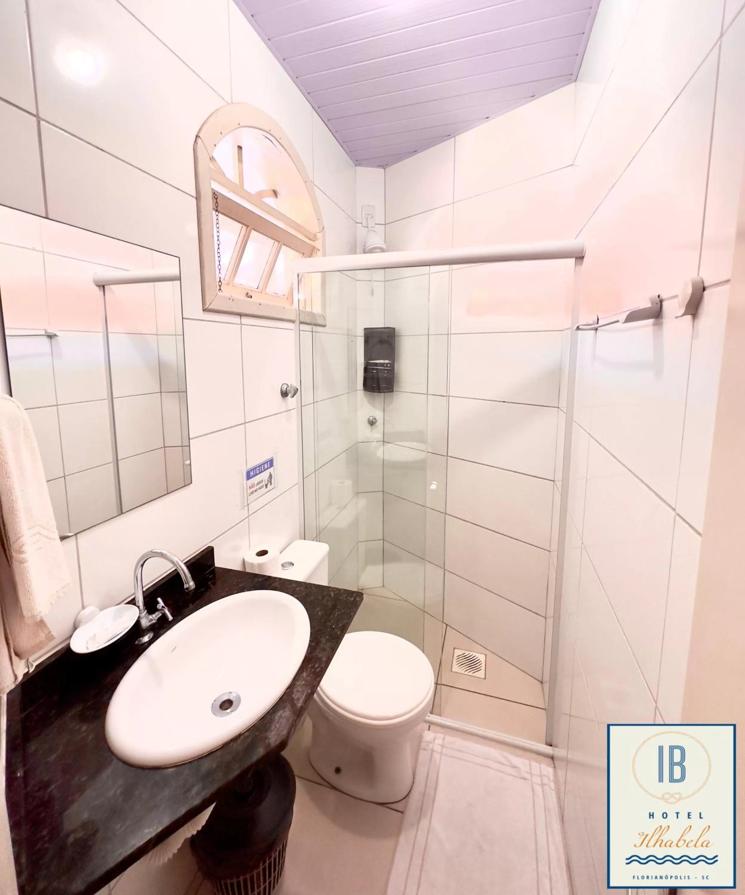 Bathroom in Hotel Residencial Ilhabela