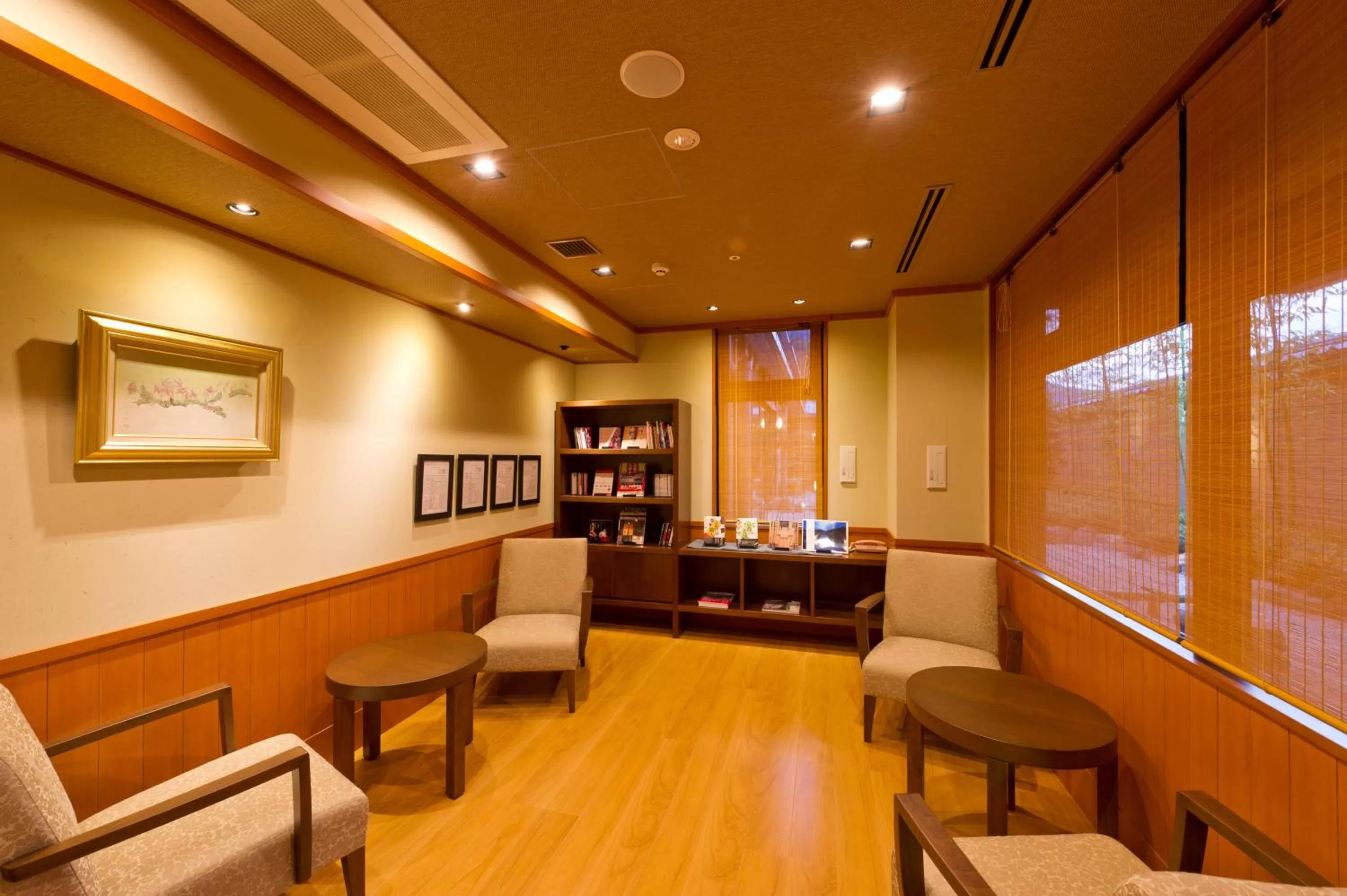 Library in Kadensho, Arashiyama Onsen, Kyoto - Kyoritsu Resort