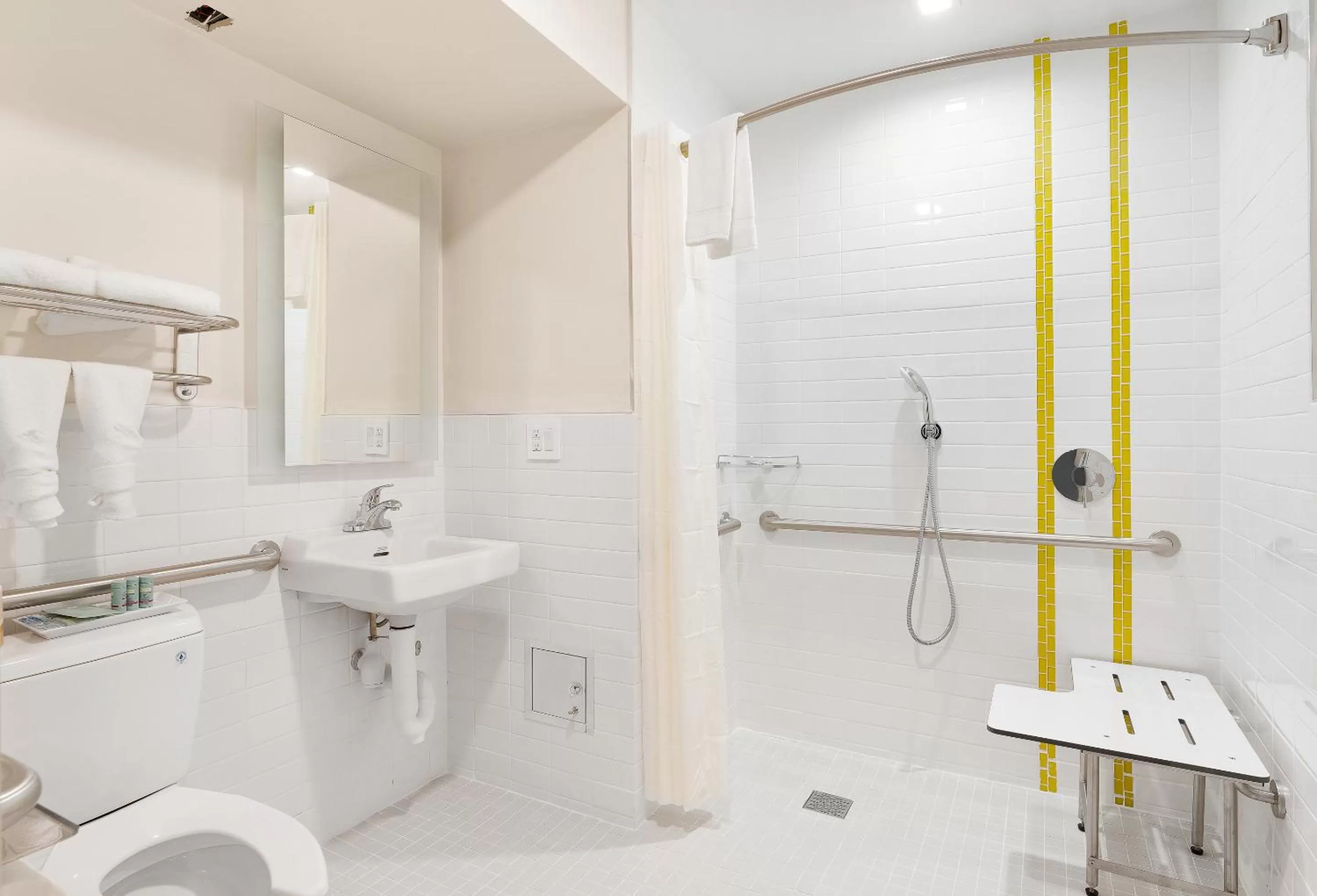 Shower in Best Western Red Coach Inn