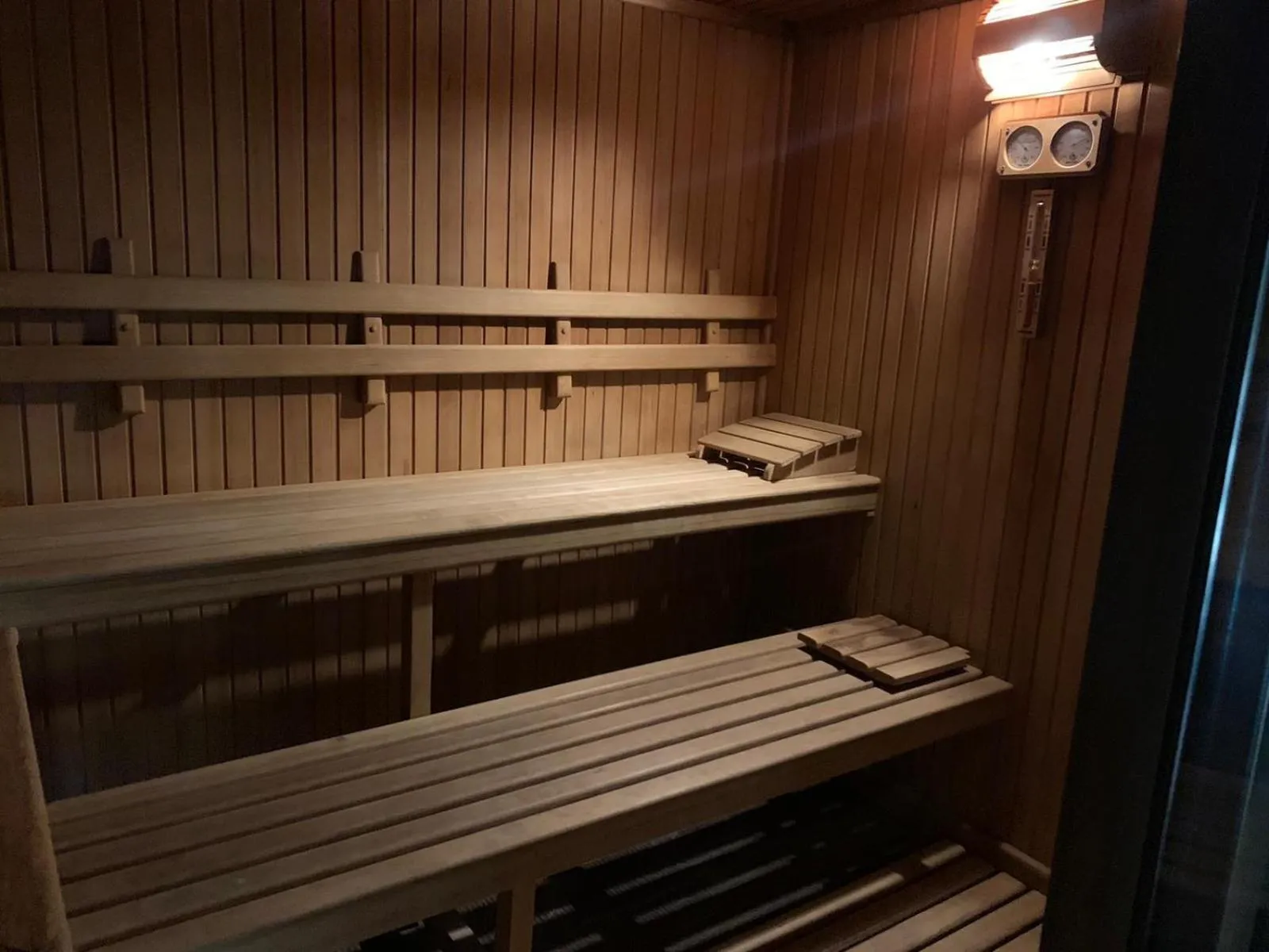 Sauna in A Point Arezzo Park Hotel