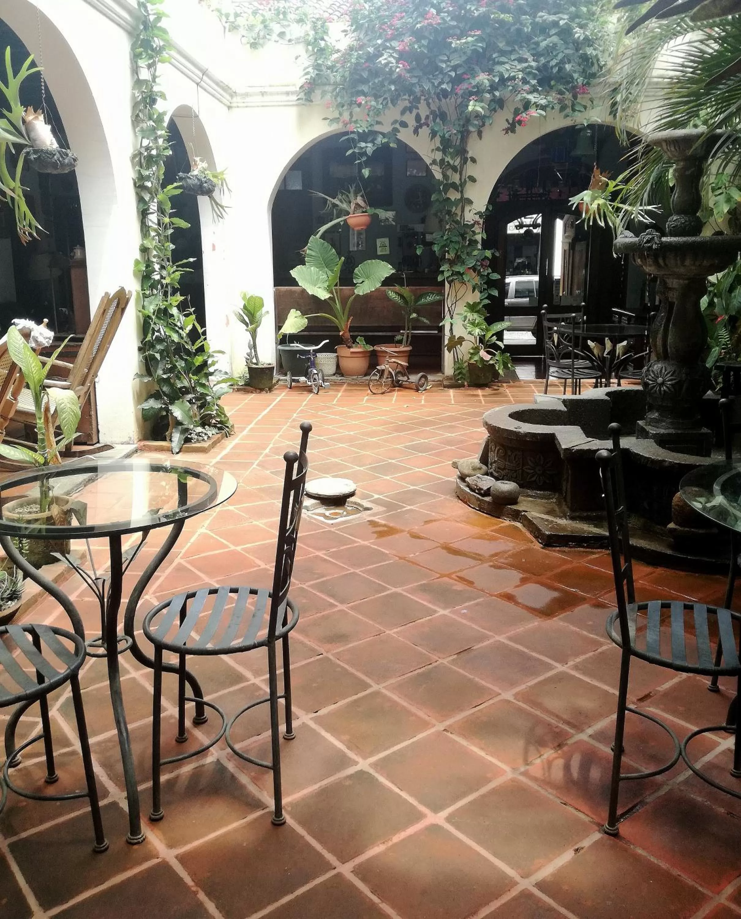 Patio in Posada San Sebastian