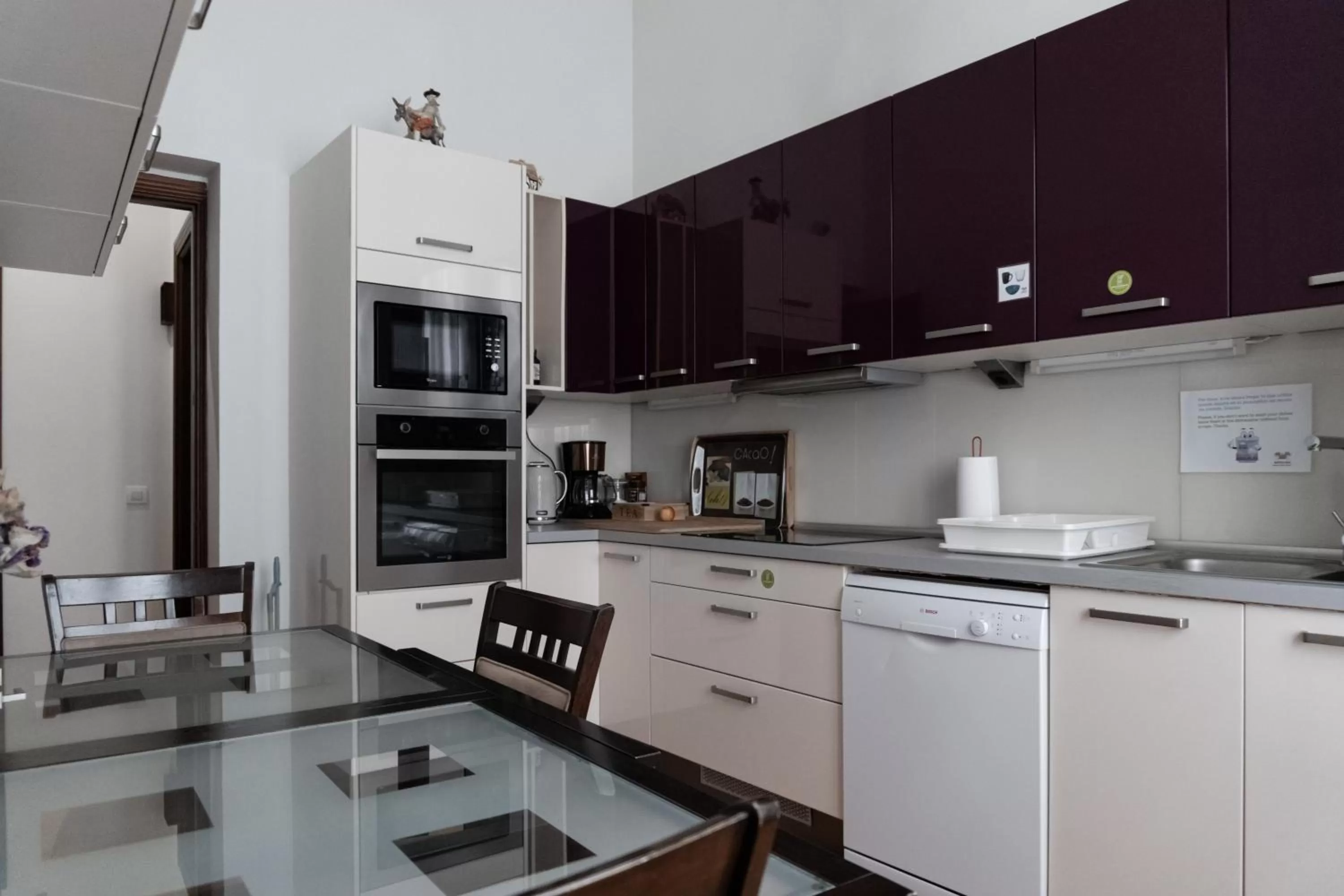 Kitchen or kitchenette in Santa Ana Suite & Rooms