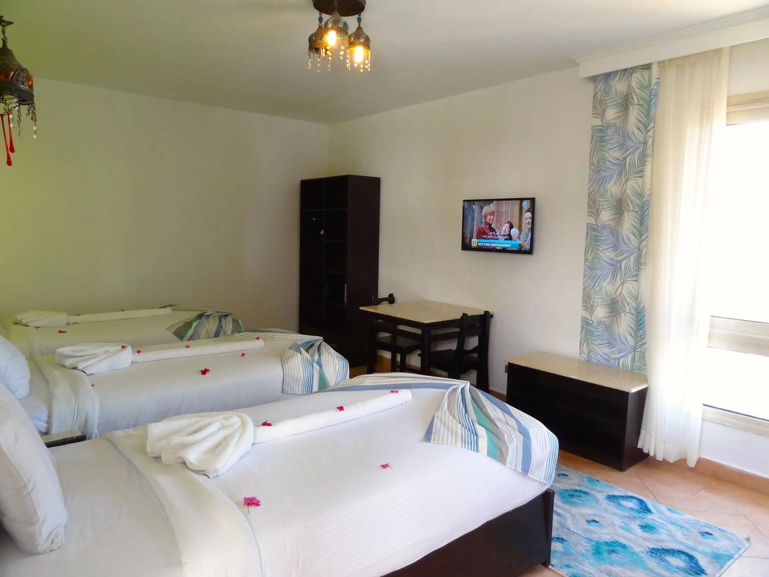 Bed in Naama Blue Hotel