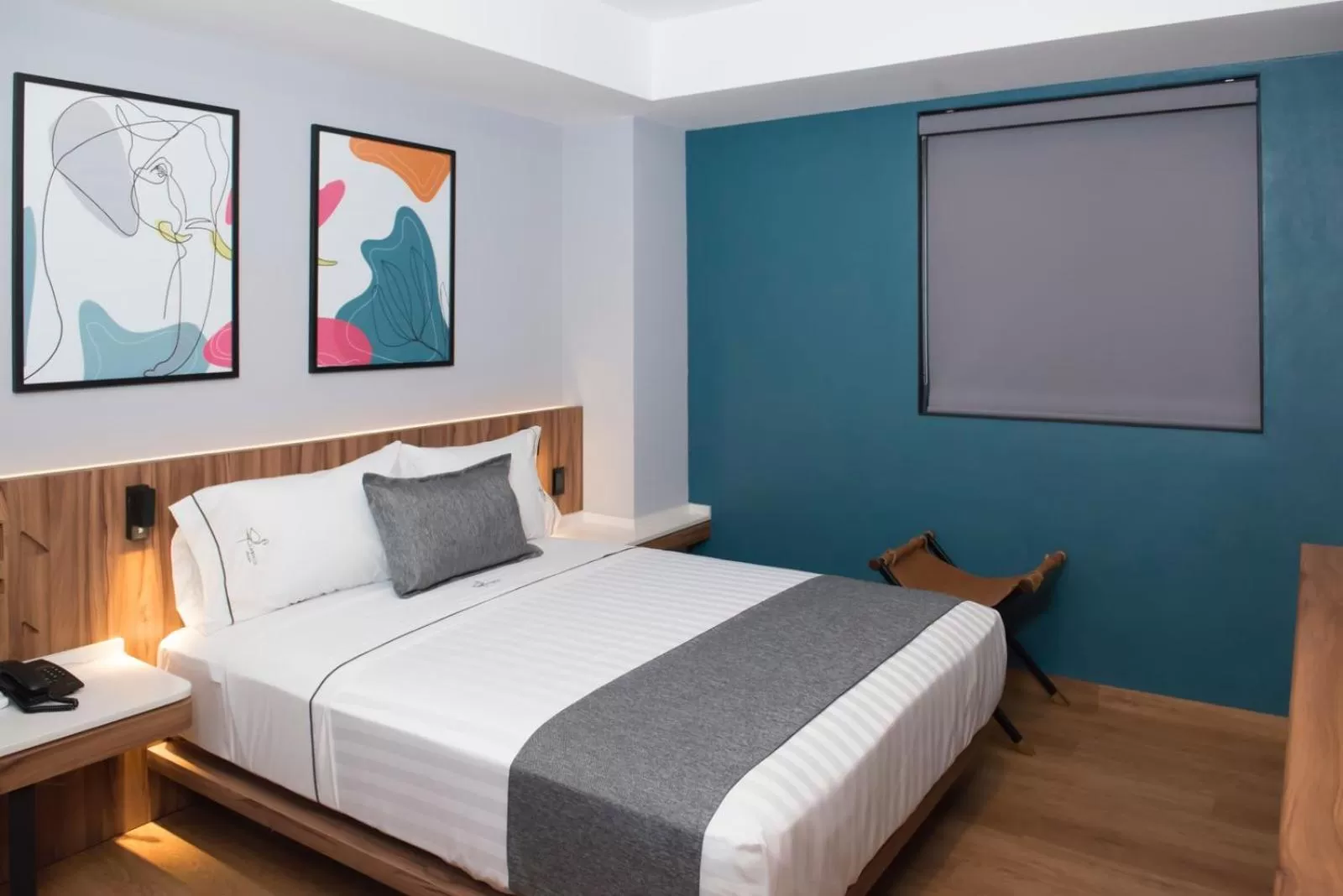 Bed in Hotel Flamencos Centro Histórico