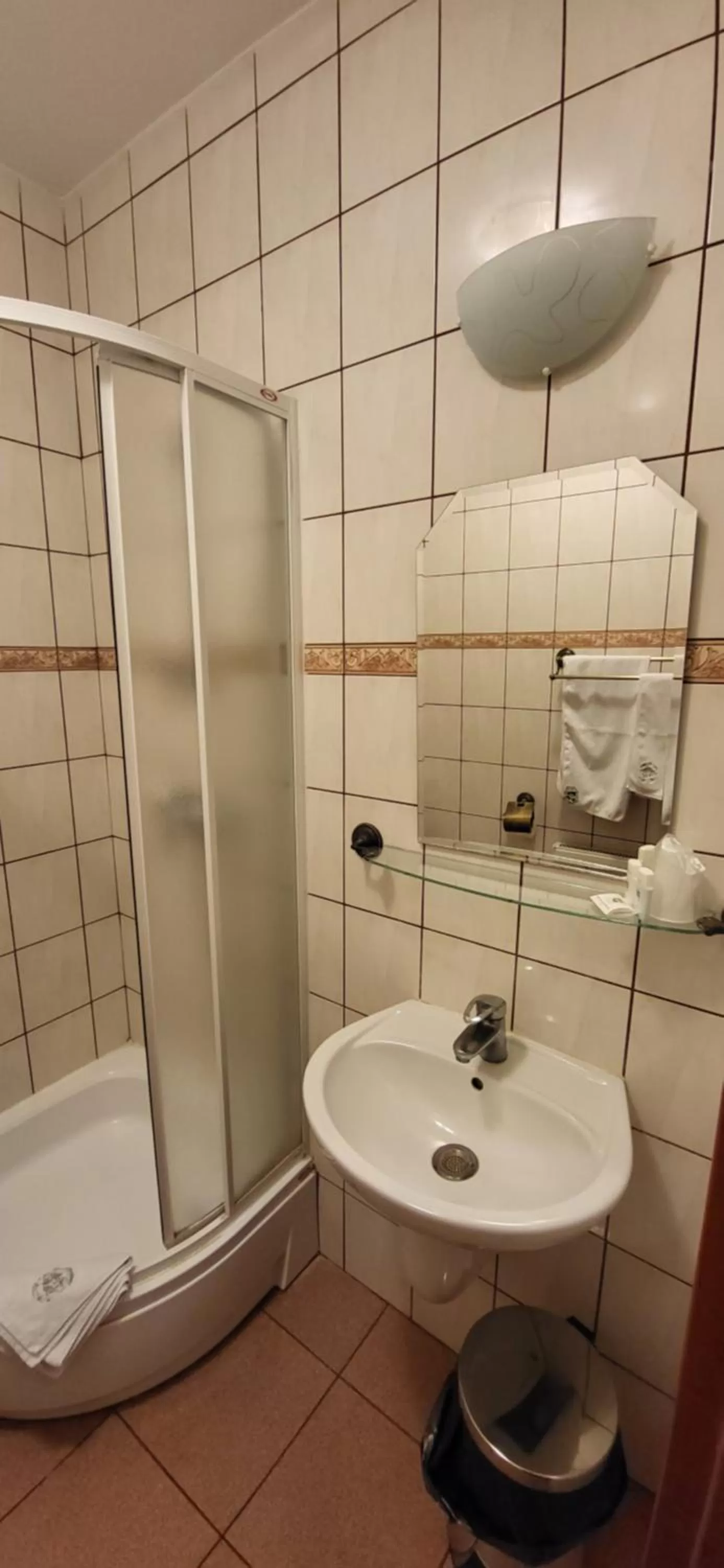 Shower in Dom Schumannów