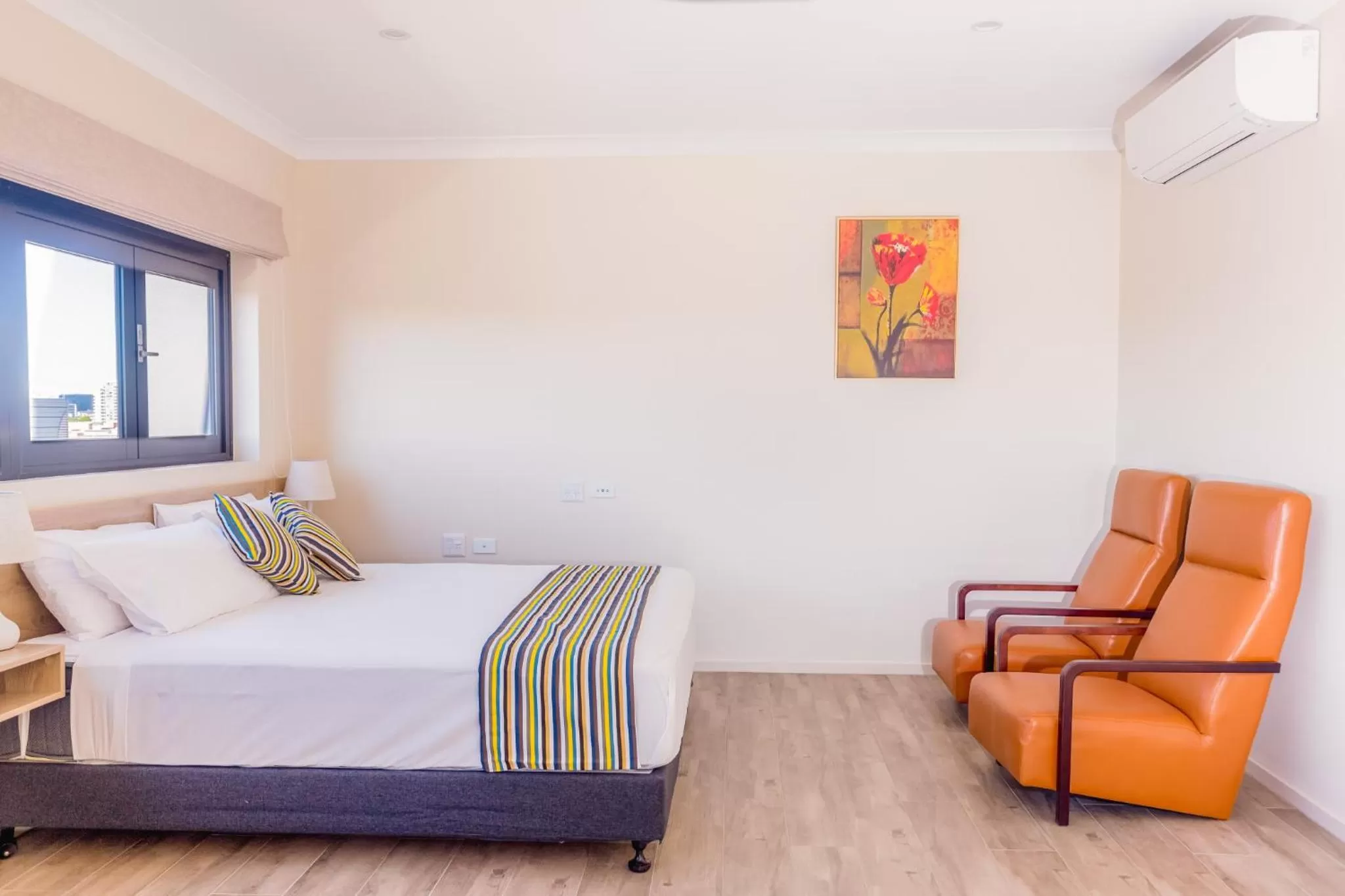 Bed in The Windsor, Hotel Rooms & Apartments