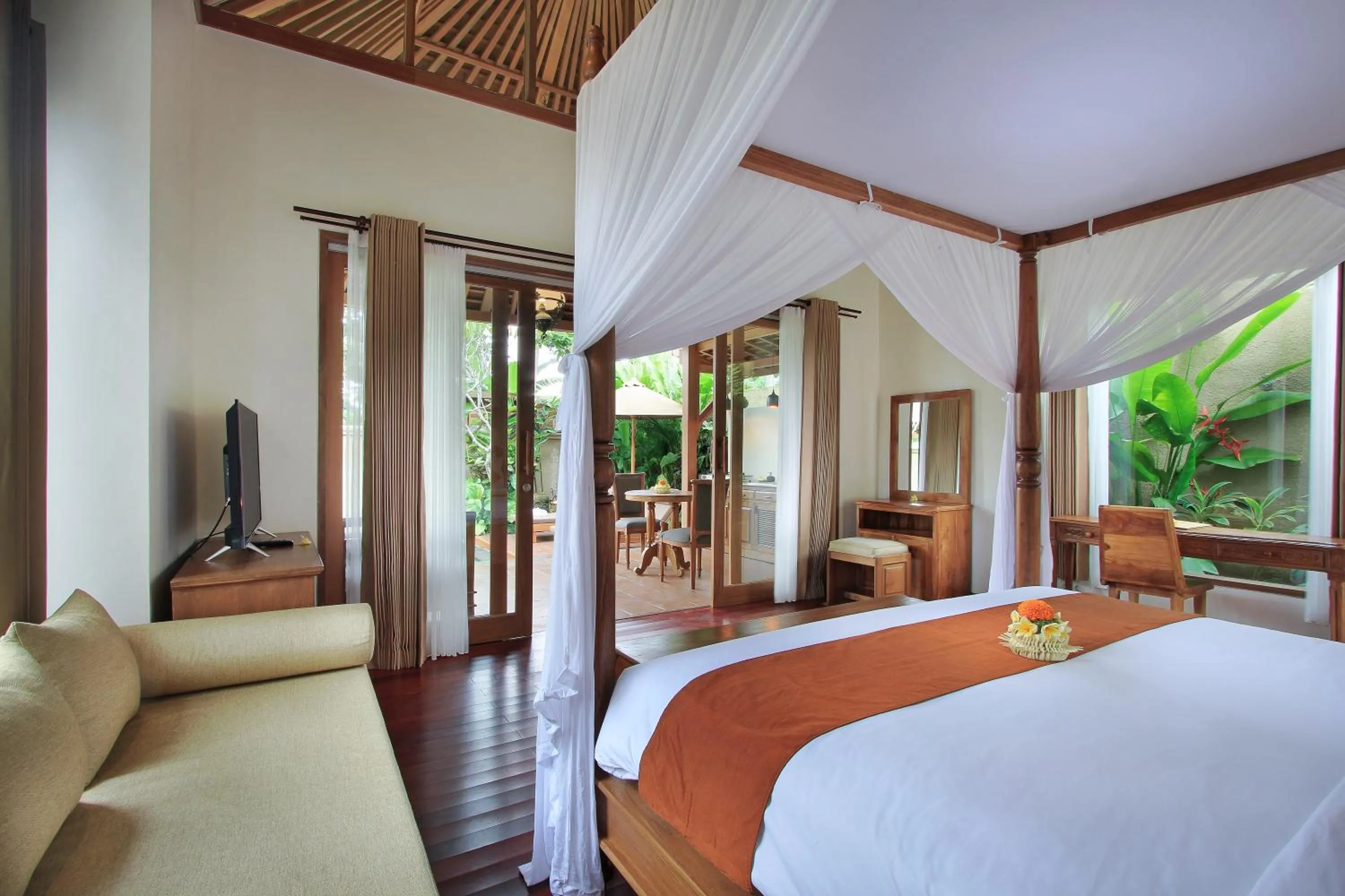 Bedroom, Bed in Graha Sandat Villas by GenuineHost