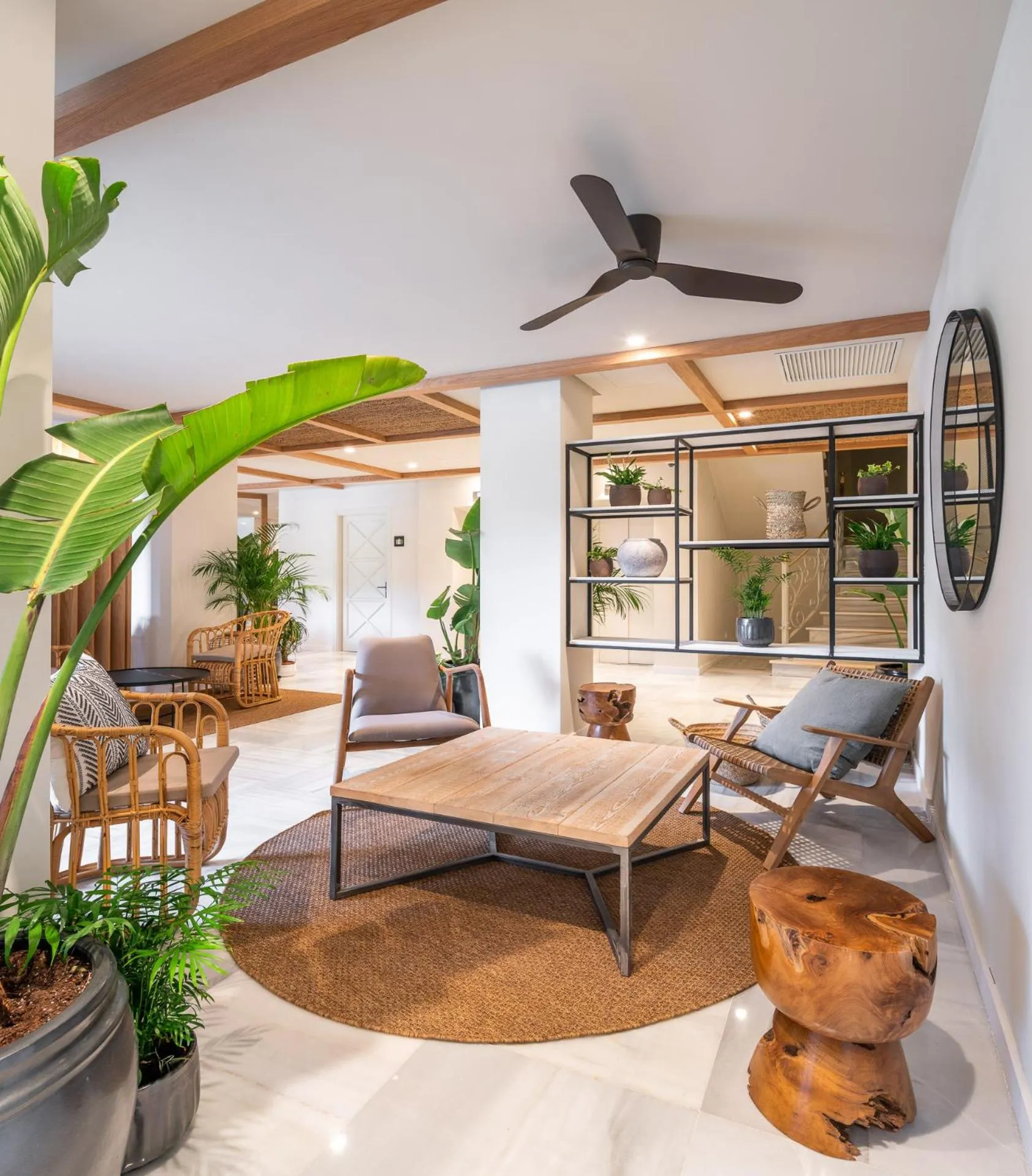 Seating area in Hotel Eden Nord Soller