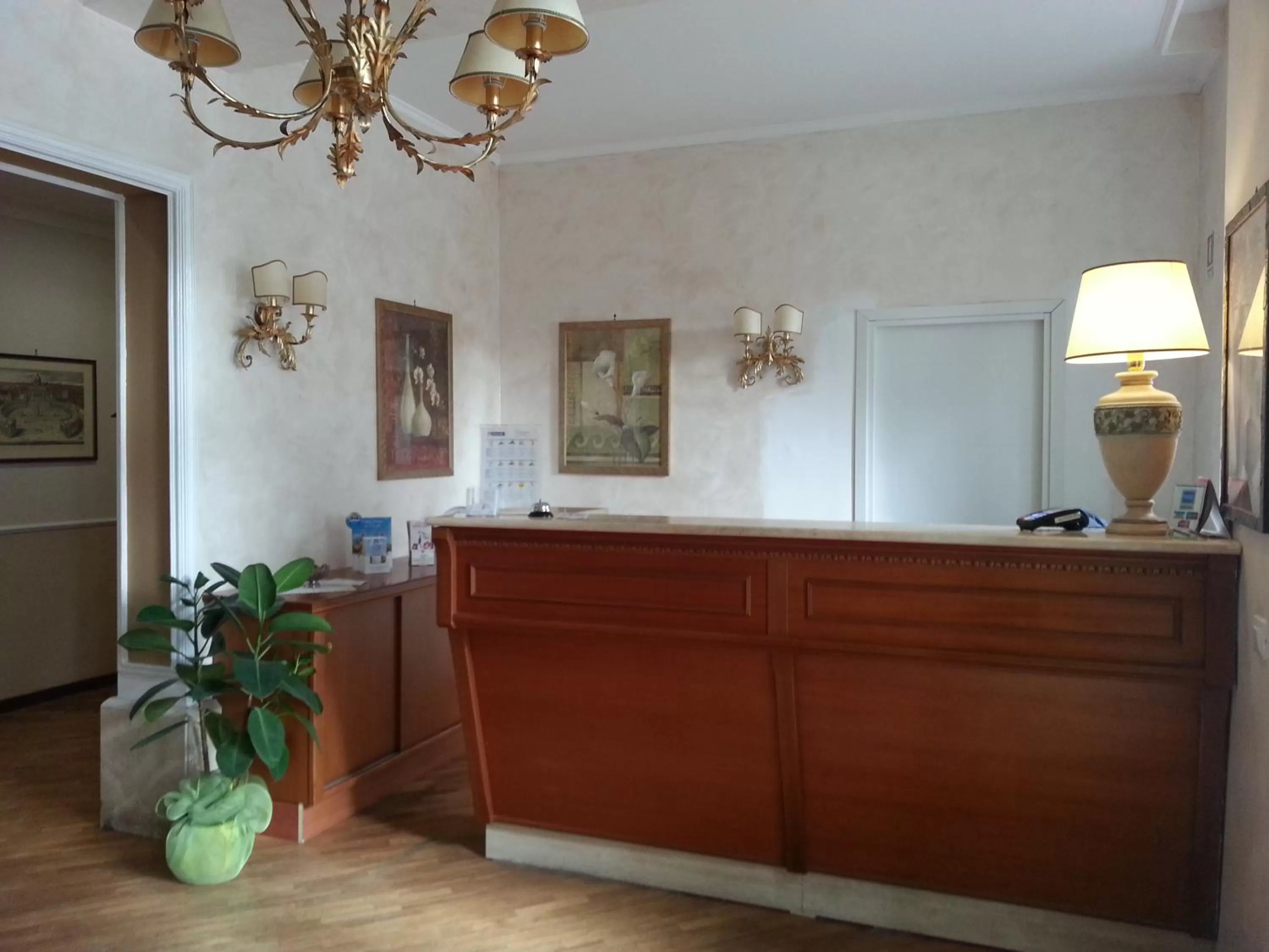 Lobby or reception in Hotel Villa Aricia