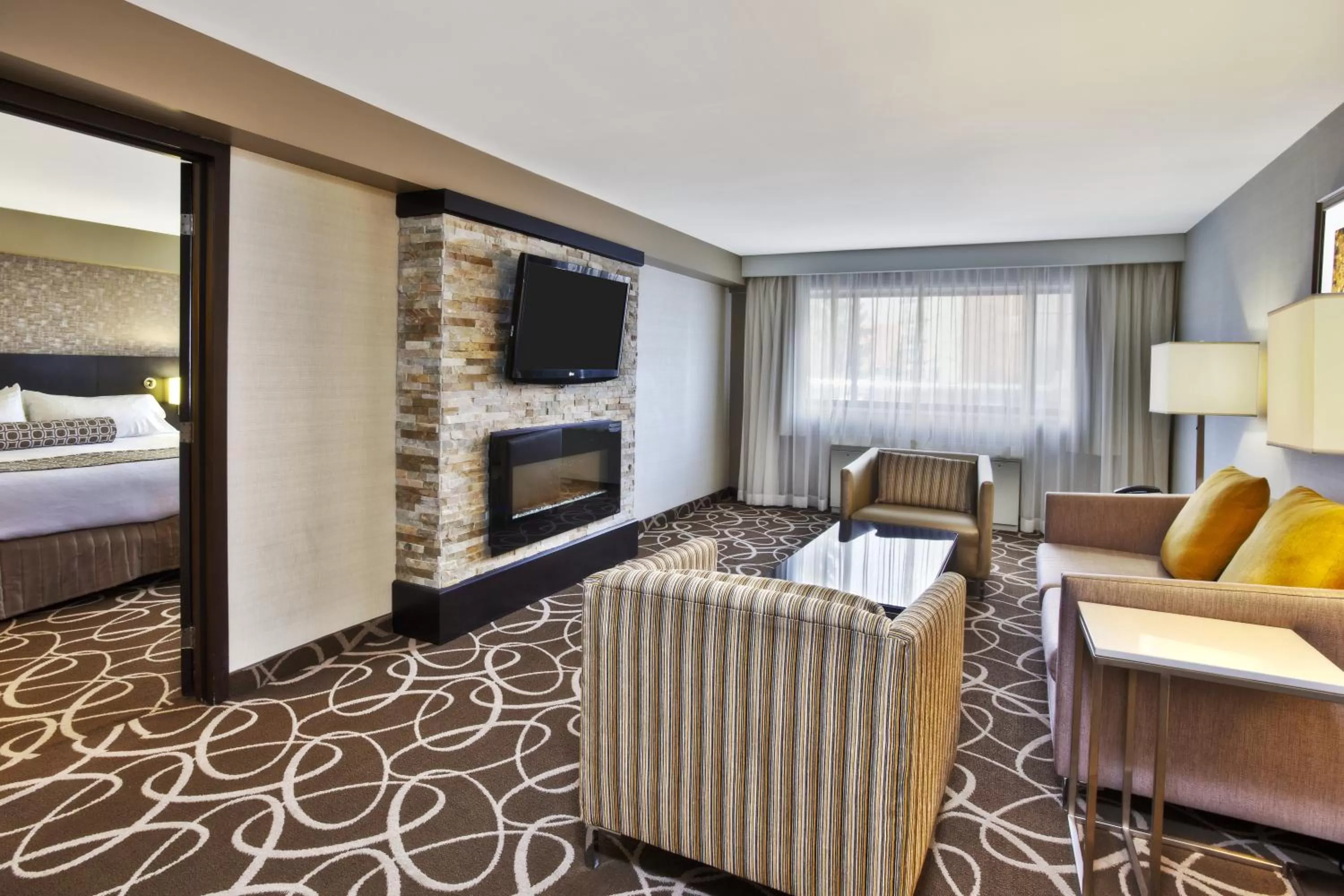 Bedroom, Bed in Crowne Plaza Kitchener-Waterloo by IHG