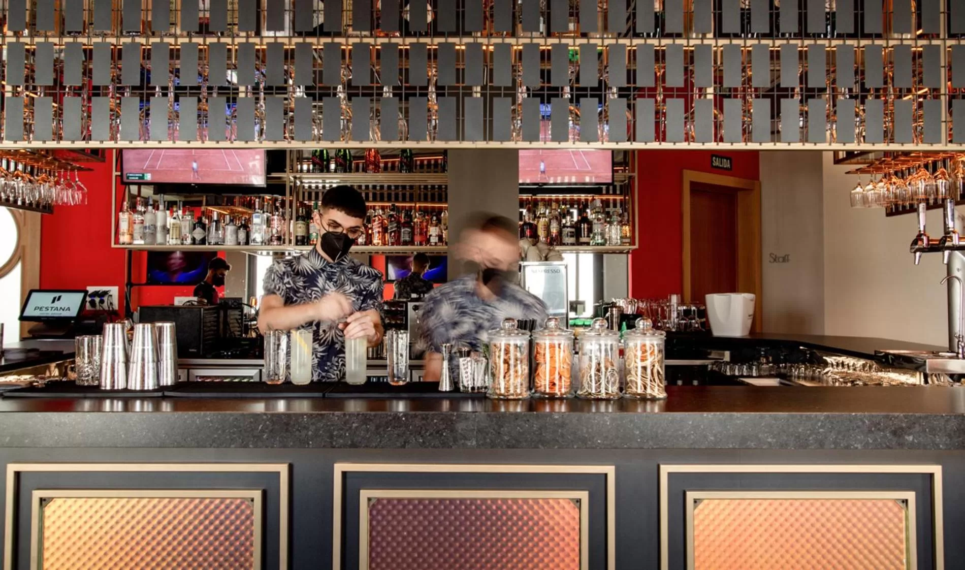 Lounge or bar in Pestana CR7 Gran Vía Madrid