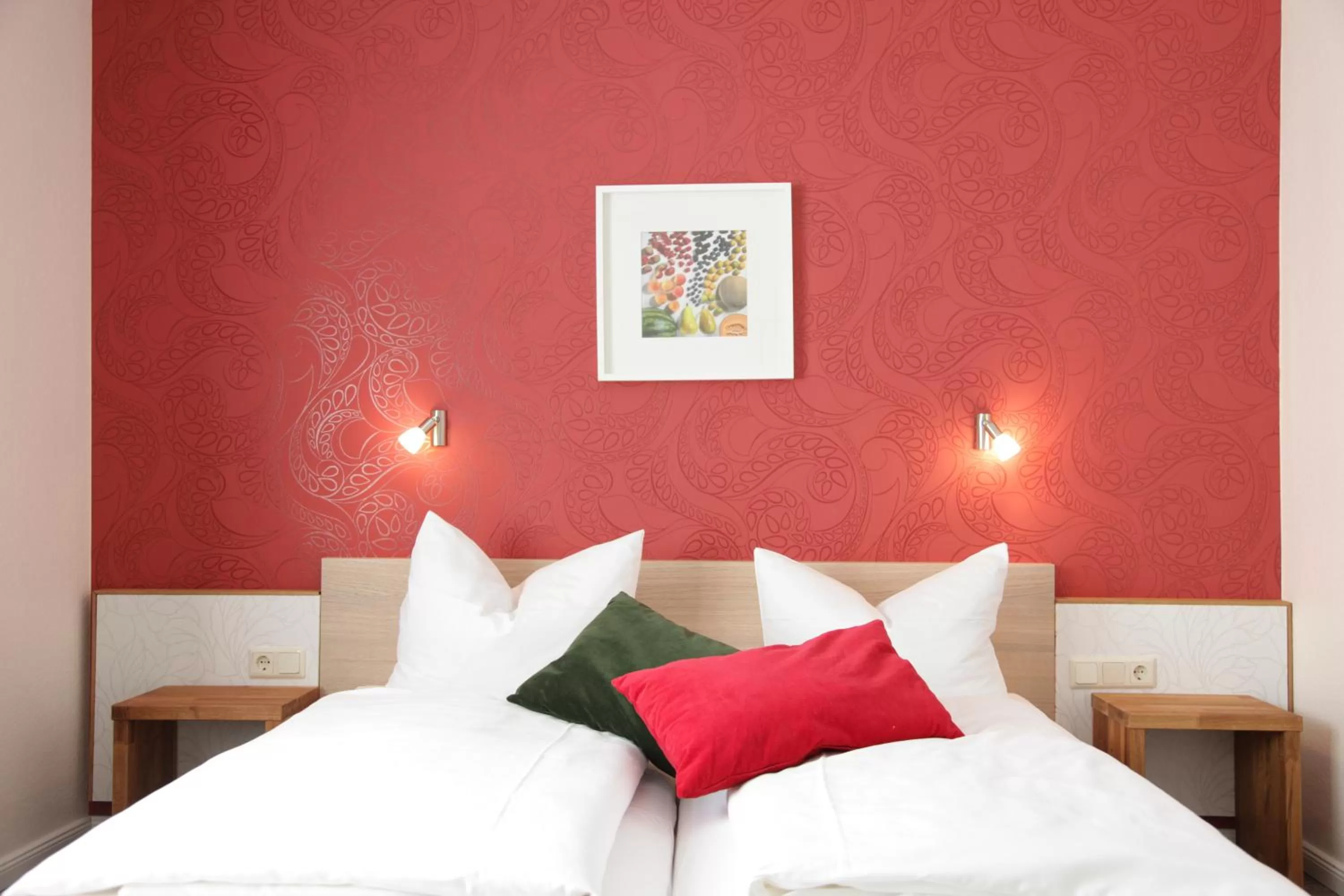 Photo of the whole room, Bed in Hotel Wilhelm Busch