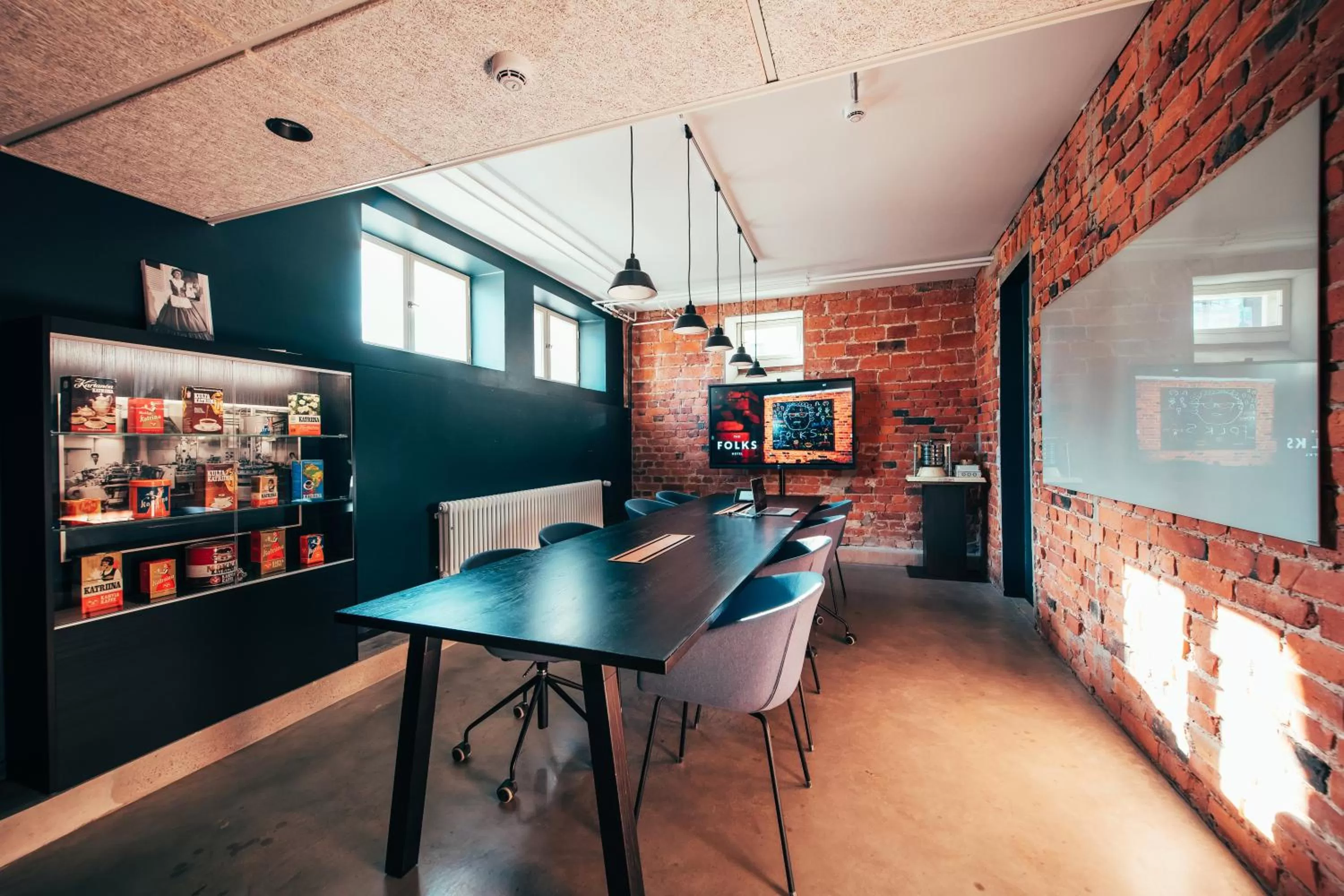 Meeting/conference room in The Folks Hotel Konepaja